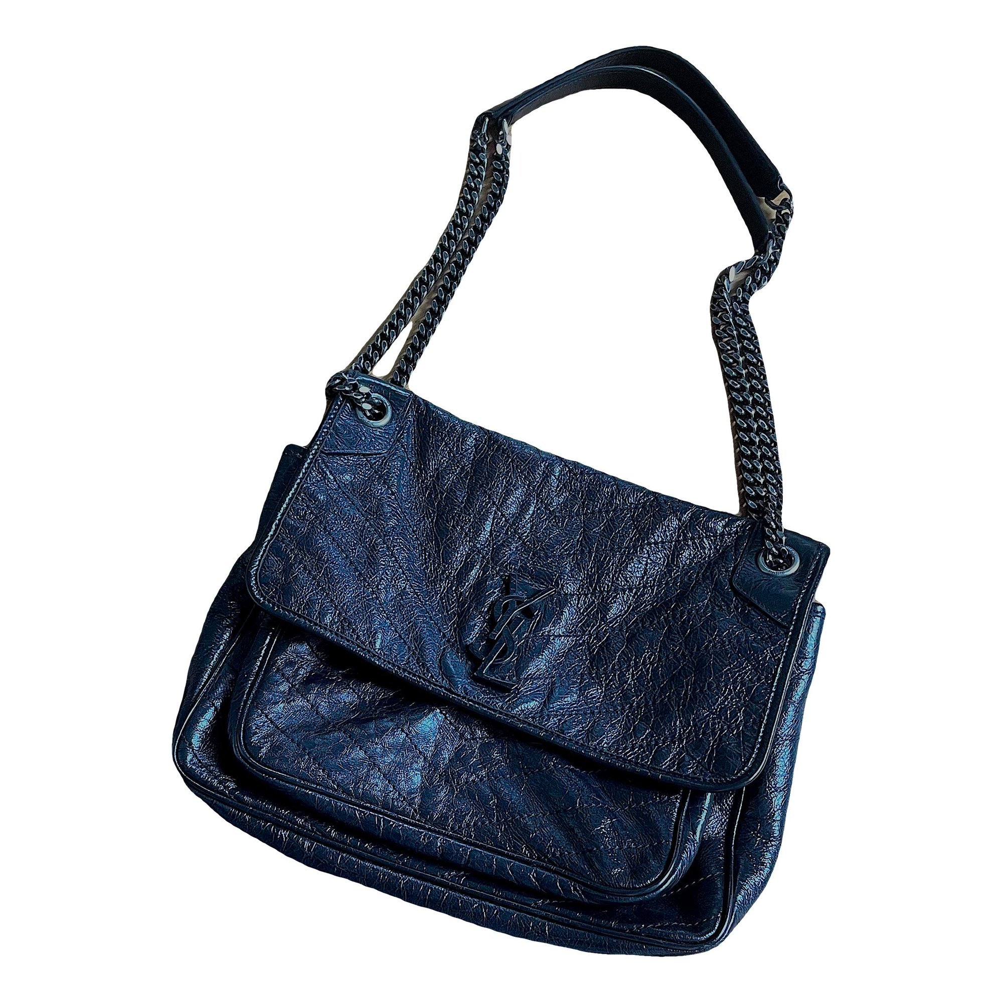 Niki patent leather handbag