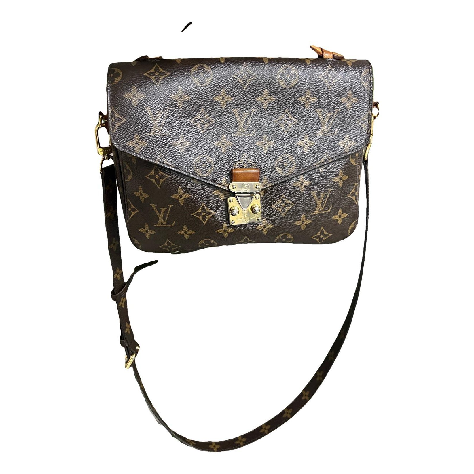 Metis leather handbag