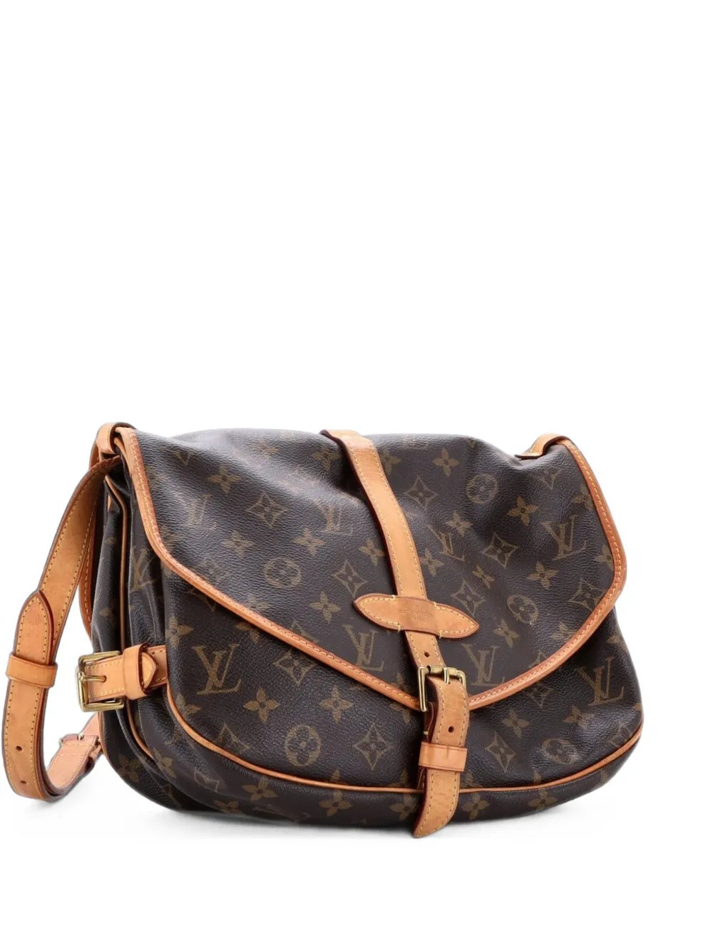 Saumur Handbag Monogram Canvas 30 crossbody bag