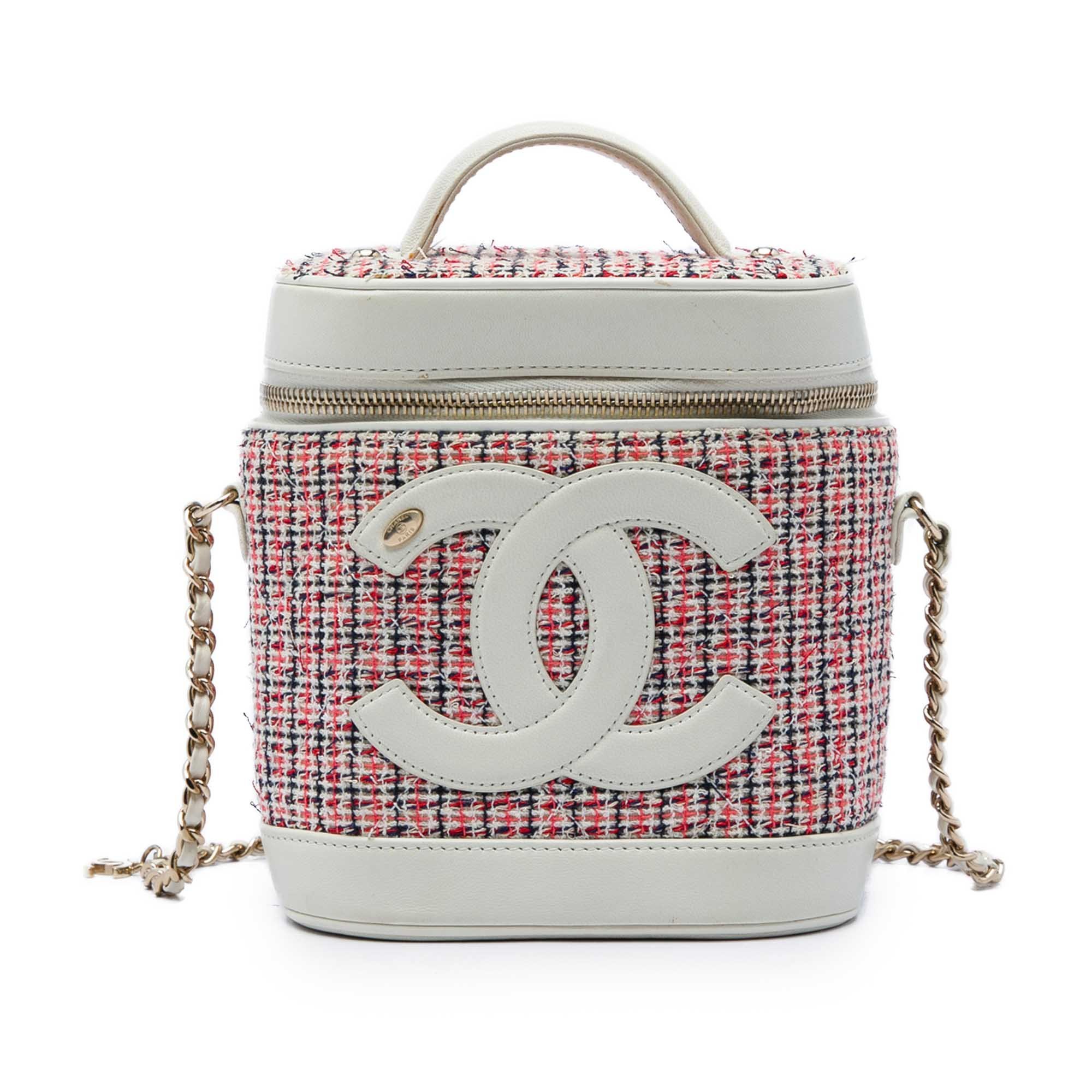 Vanity pony-style calfskin handbag