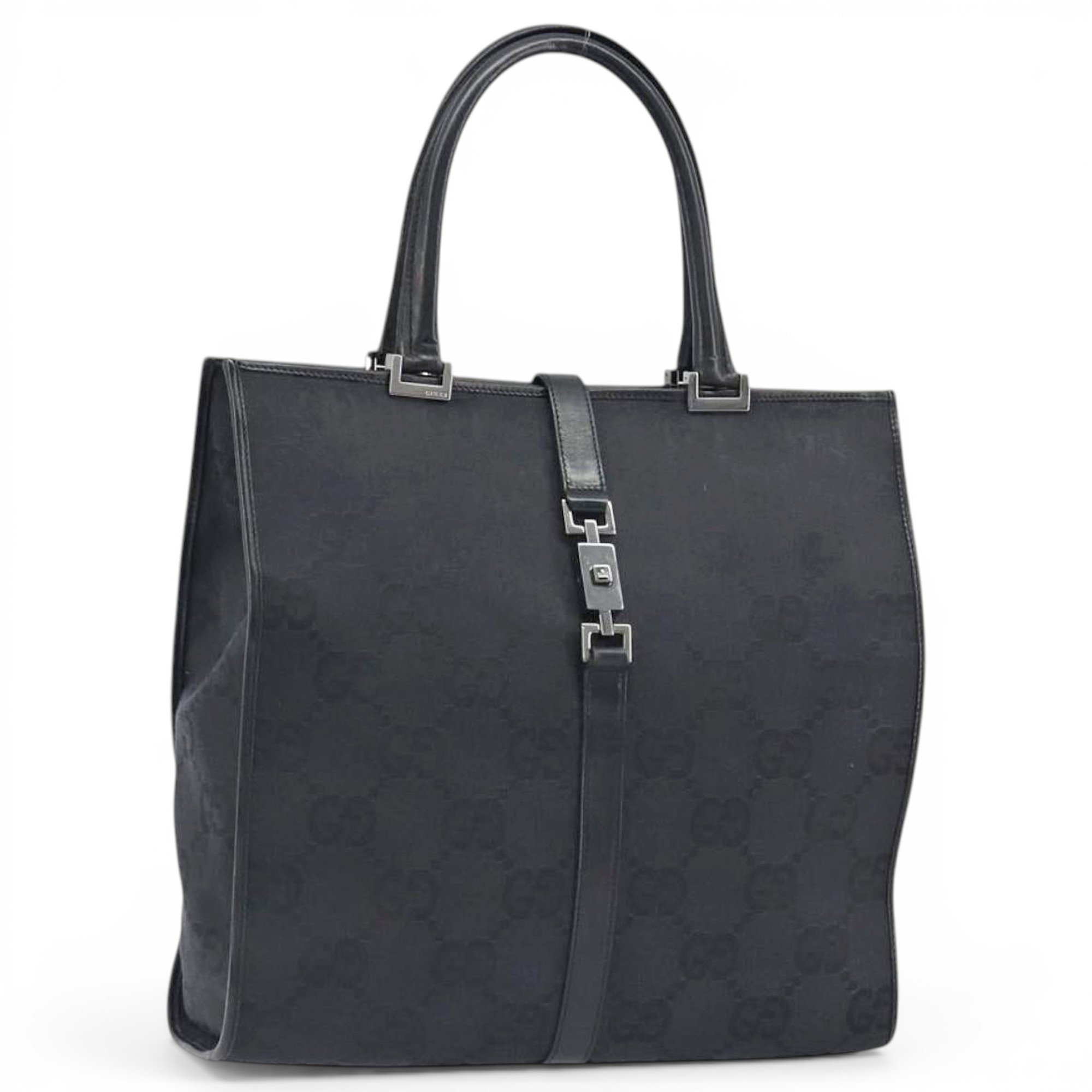 Leather tote