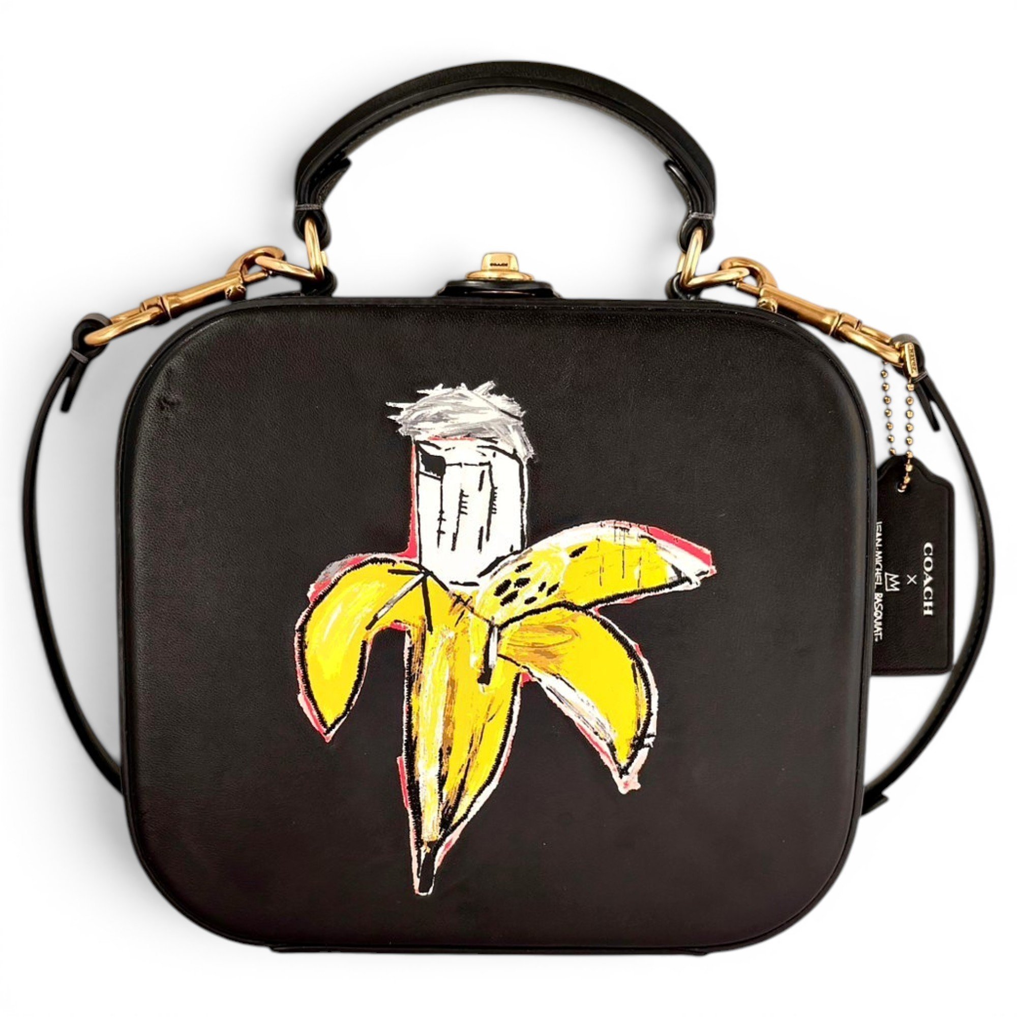 Leather crossbody bag