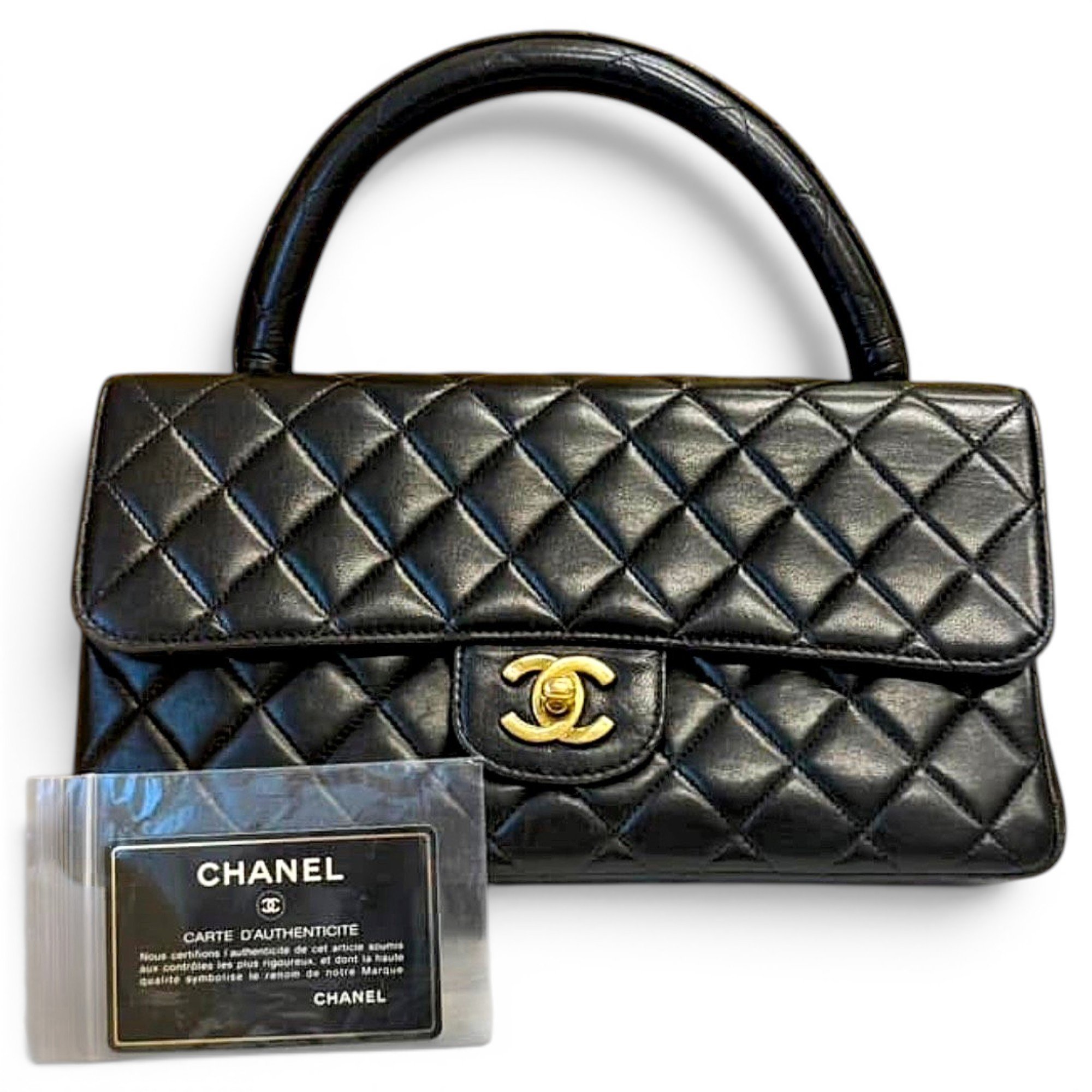 Coco Handle leather handbag