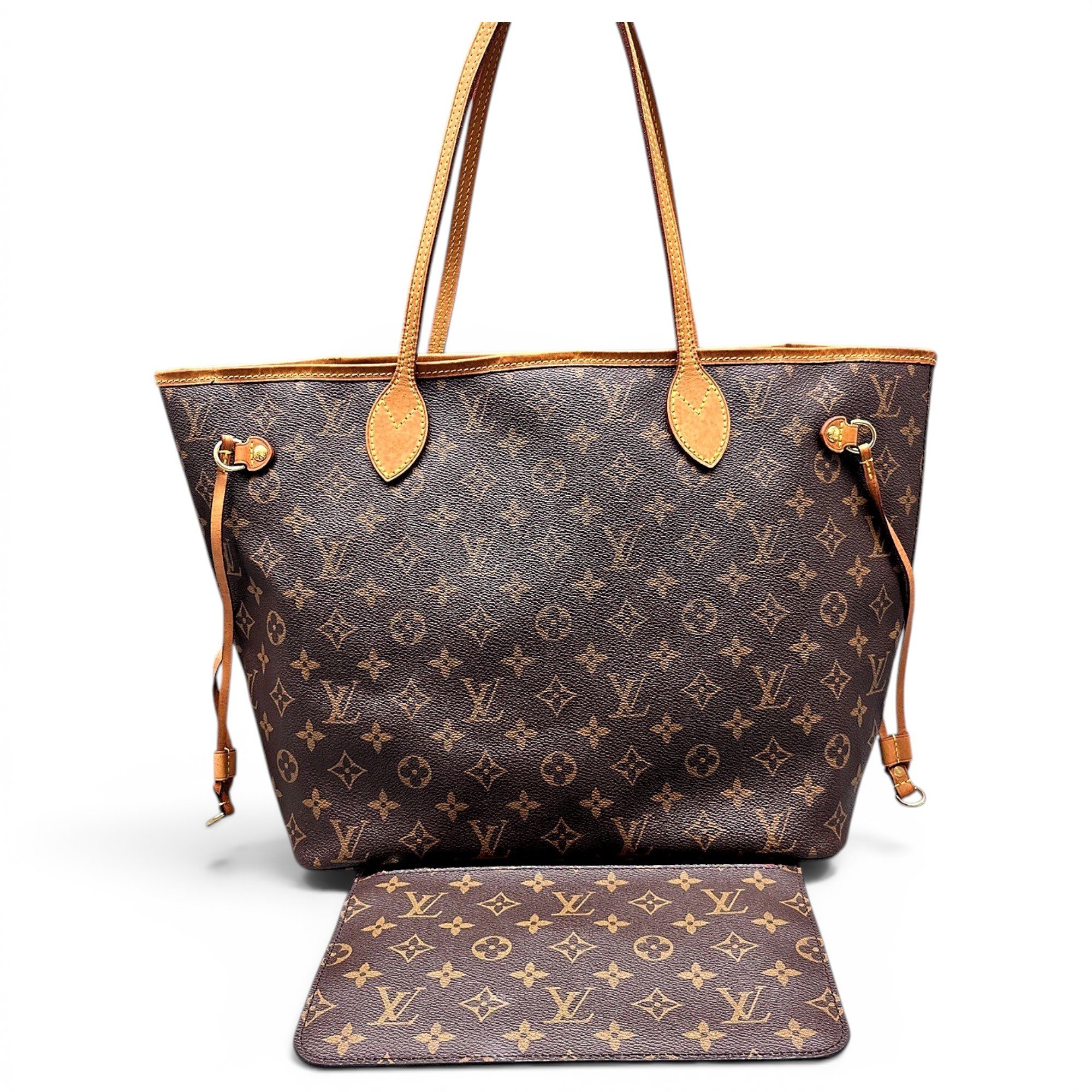 Neverfull leather tote