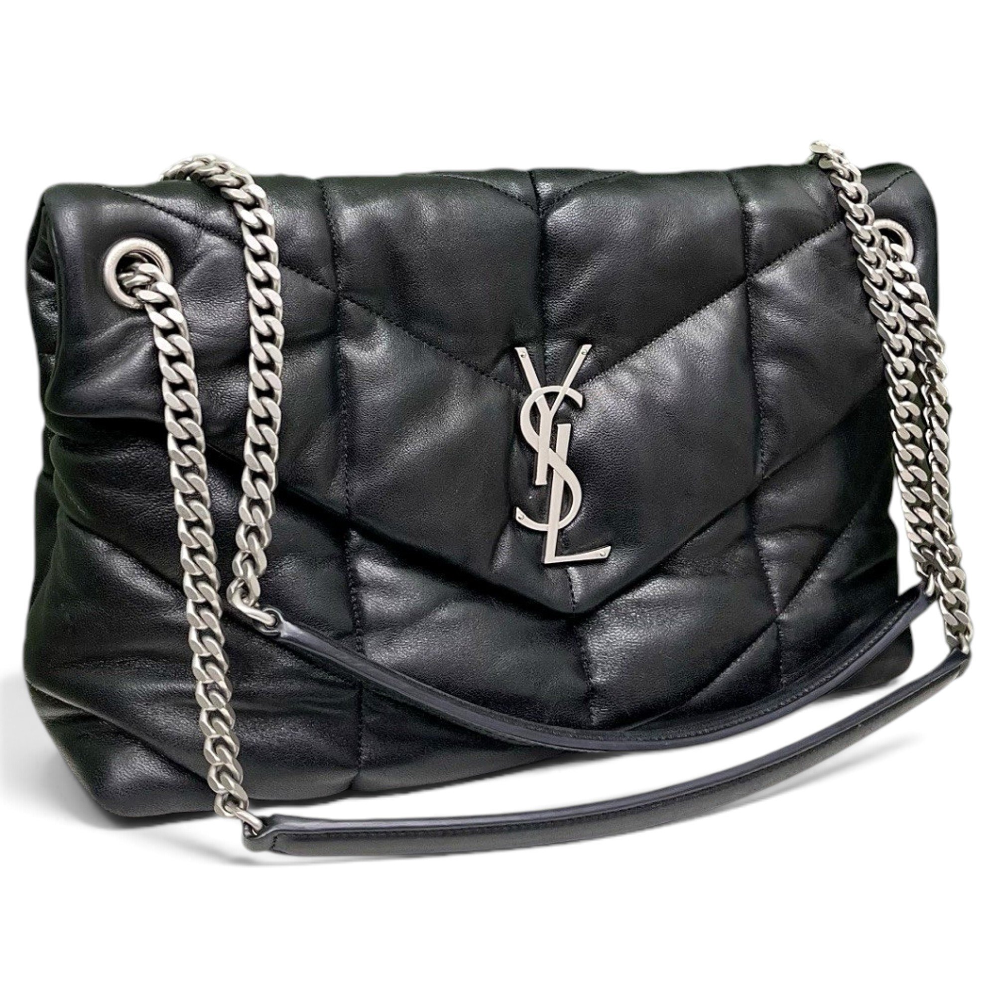 Loulou Puffer leather handbag