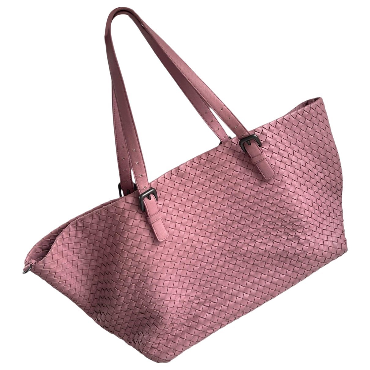 Fourre-Tout leather handbag