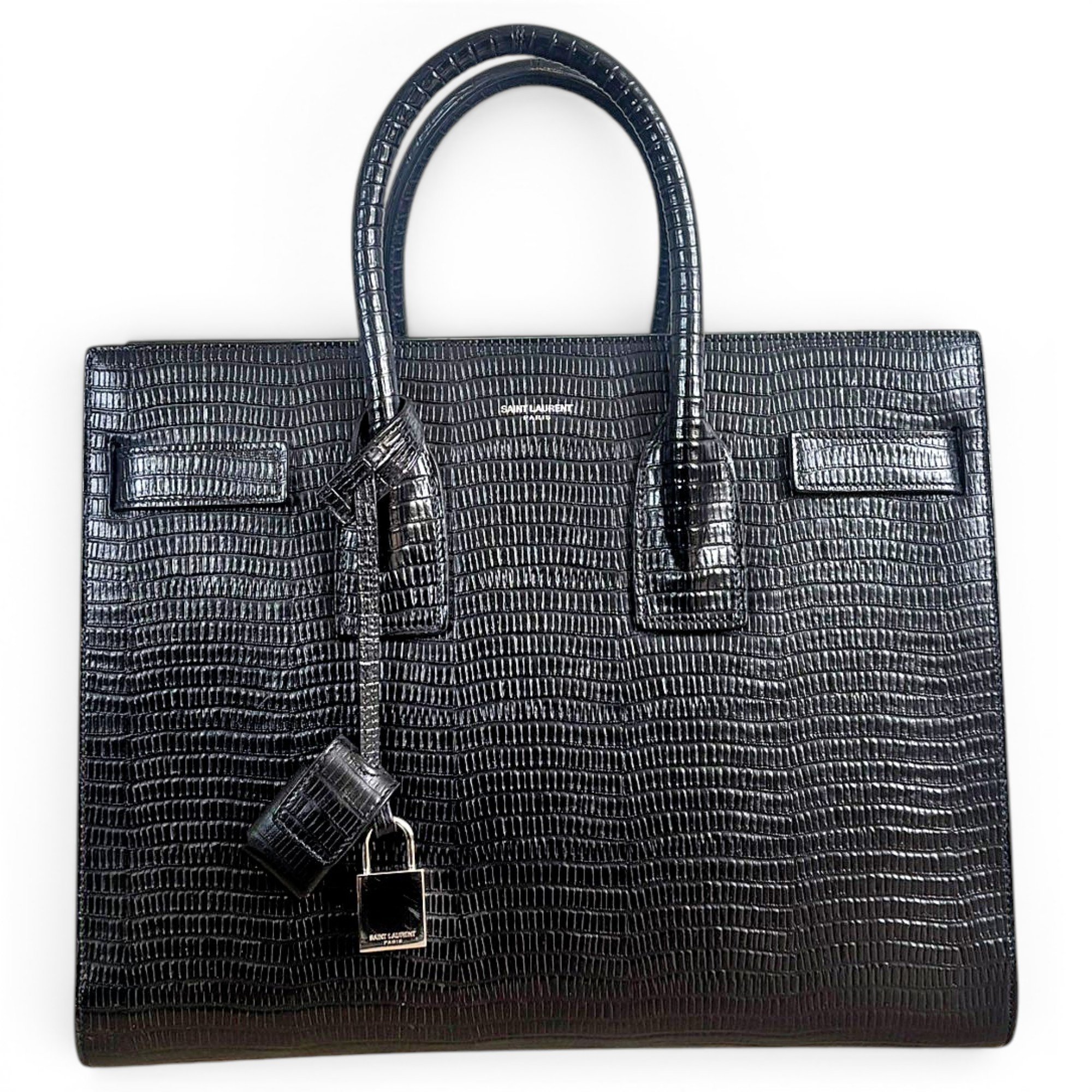 Sac de Jour leather tote
