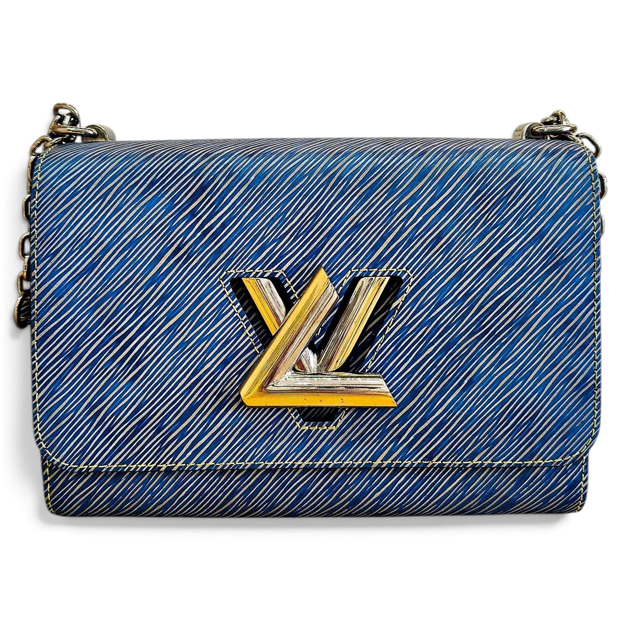Twist leather crossbody bag