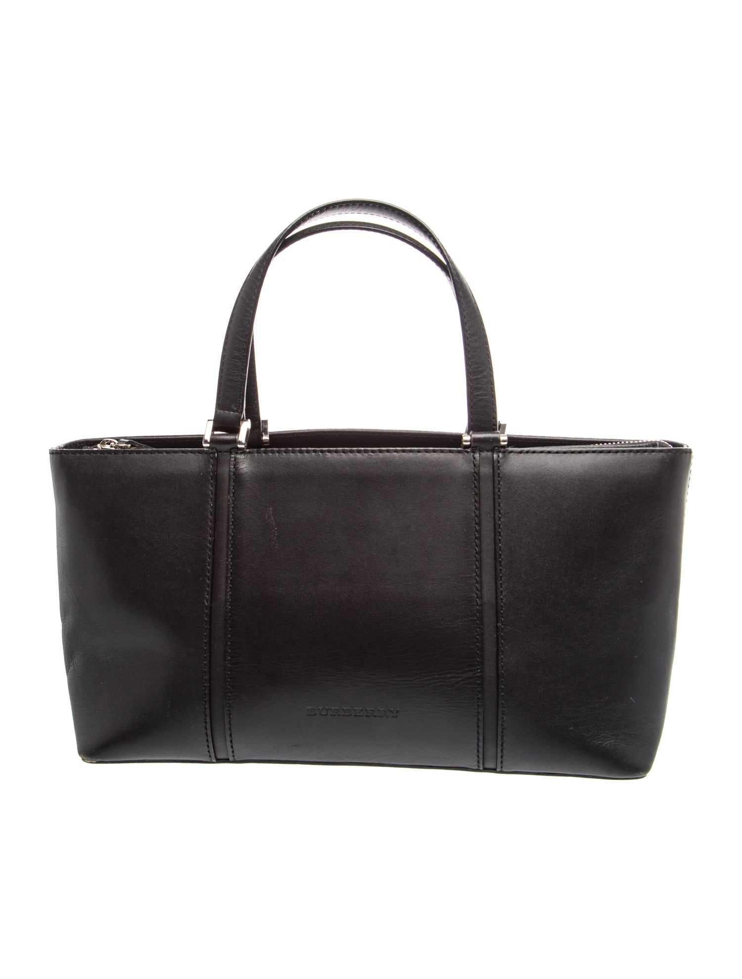Leather Top Handle Bag