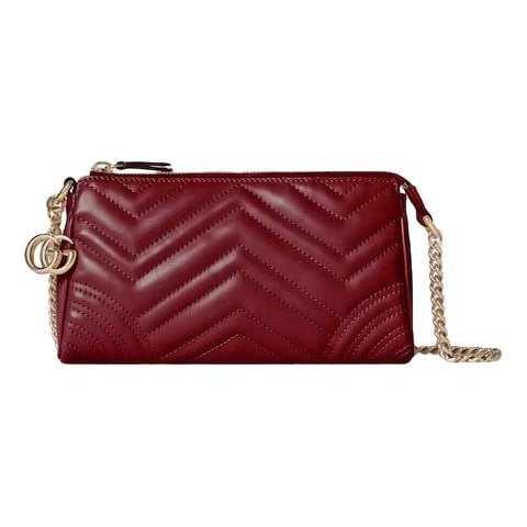 GG Marmont Zip leather crossbody bag