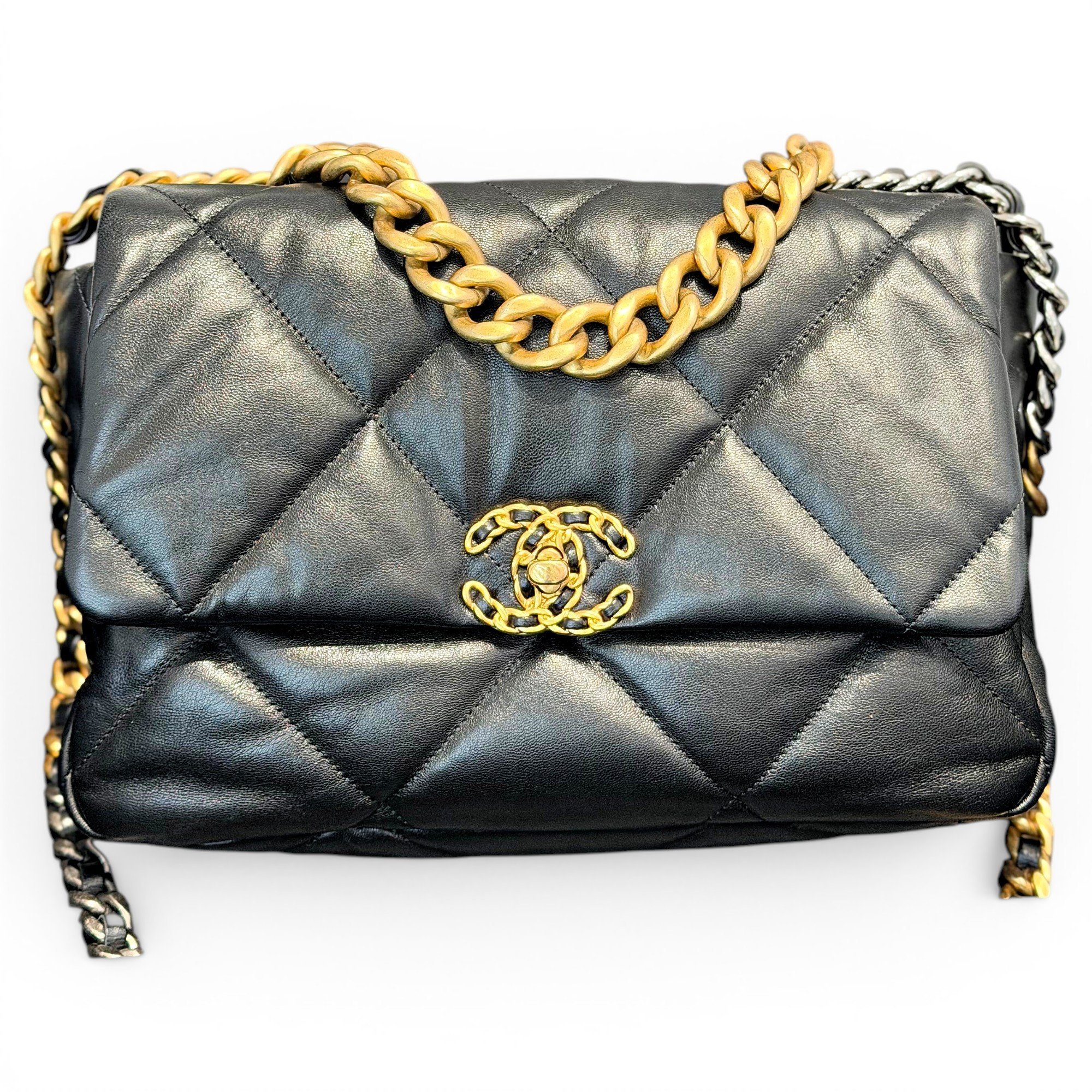 Chanel 19 leather handbag