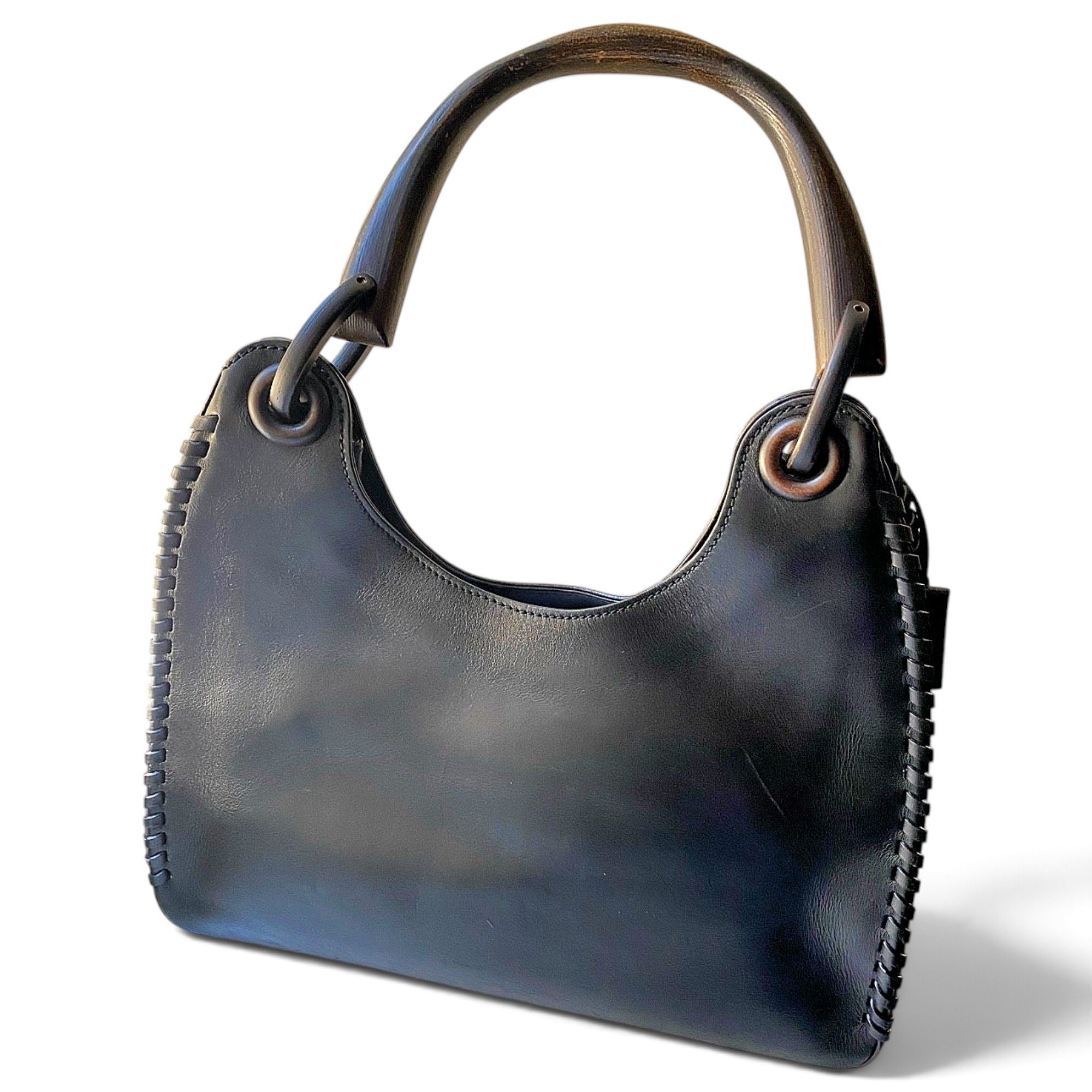 Leather handbag