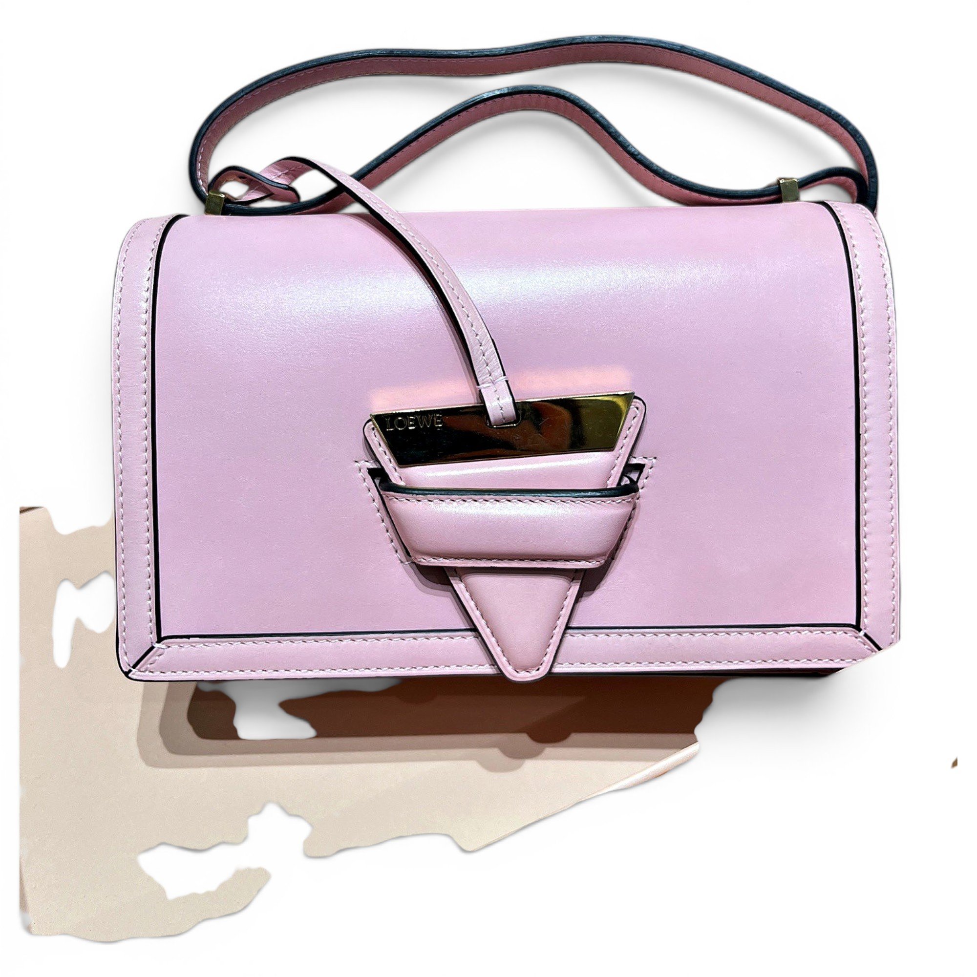 Barcelona leather handbag