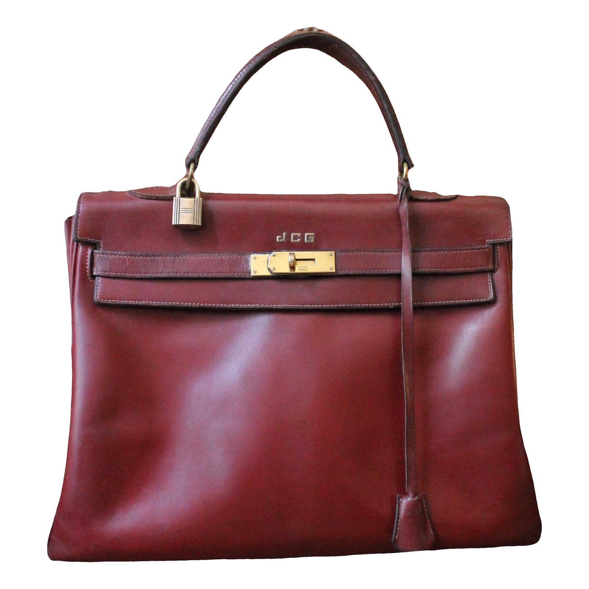 Kelly 35 leather handbag