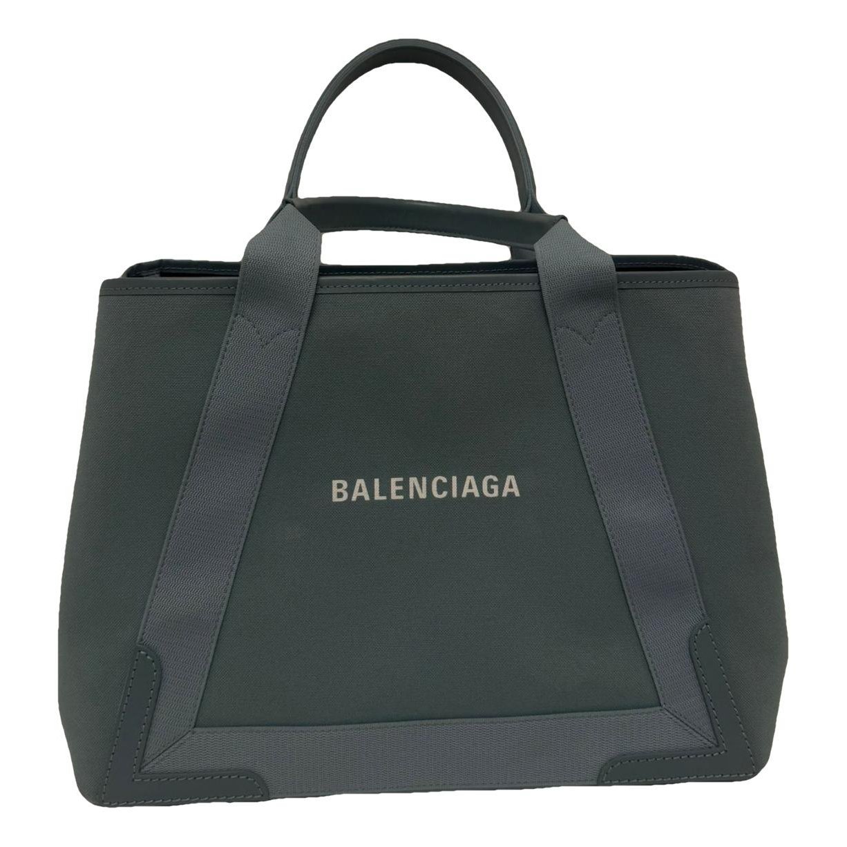 Navy cabas tote