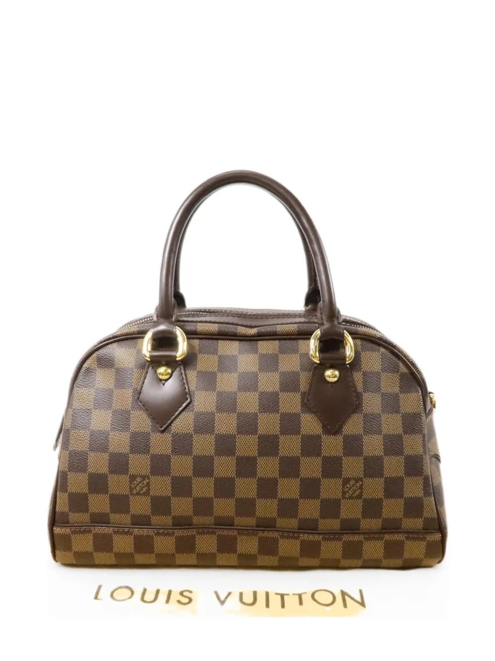 Duomo Damier Ebene canvas tote bag