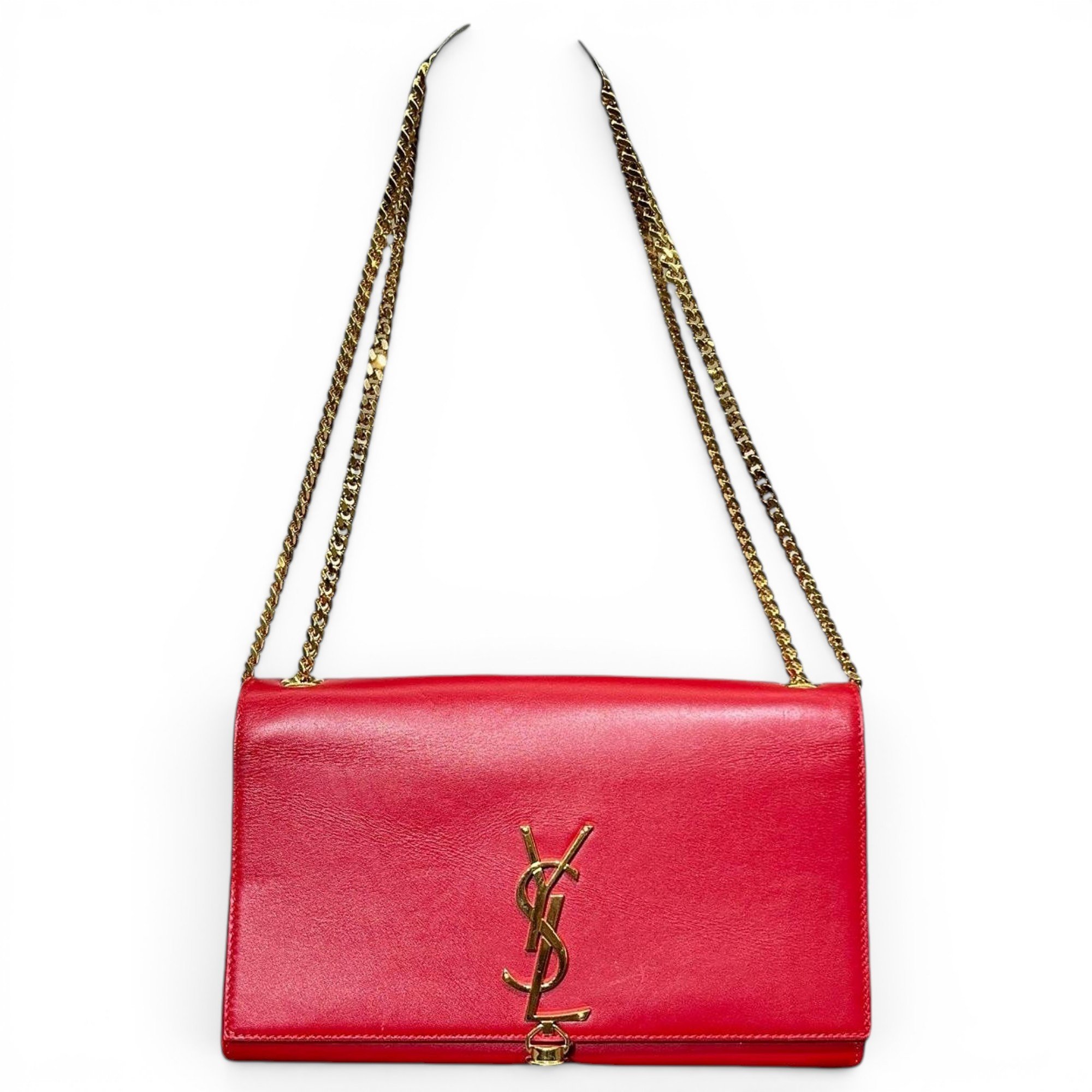 Pompom Kate leather handbag