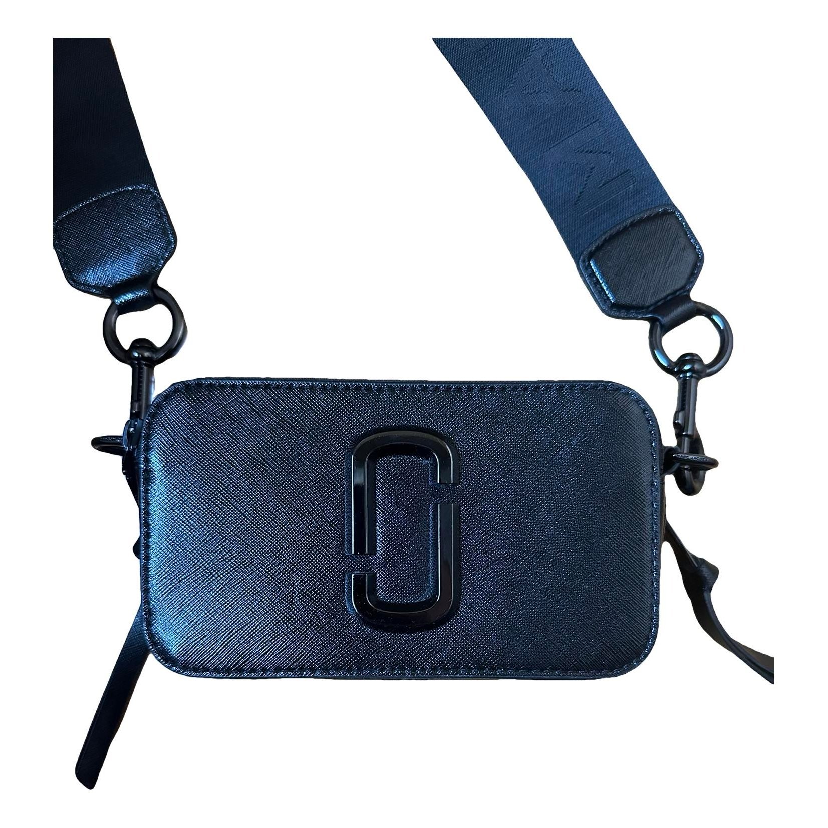 Snapshot leather crossbody bag