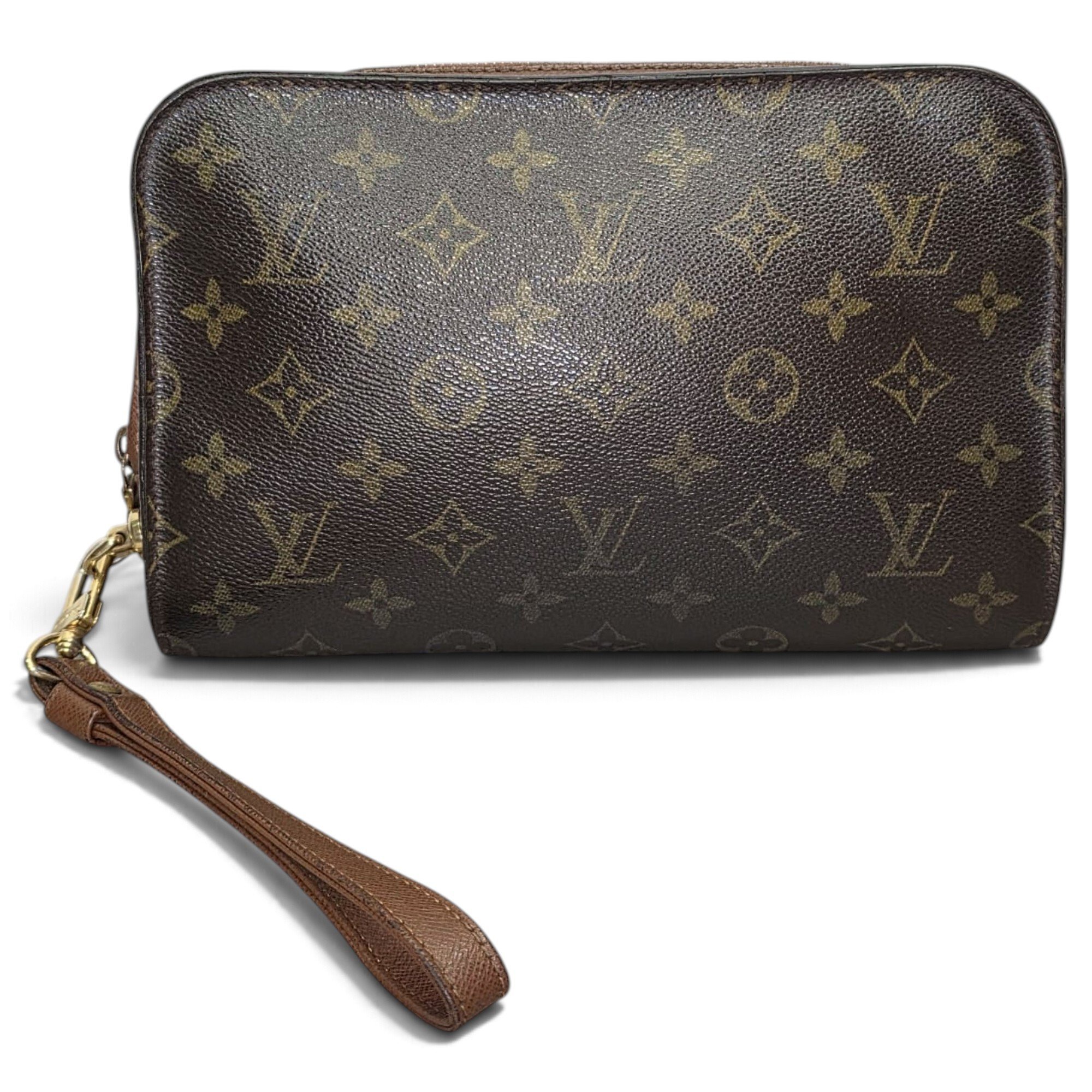 Orsay leather clutch bag