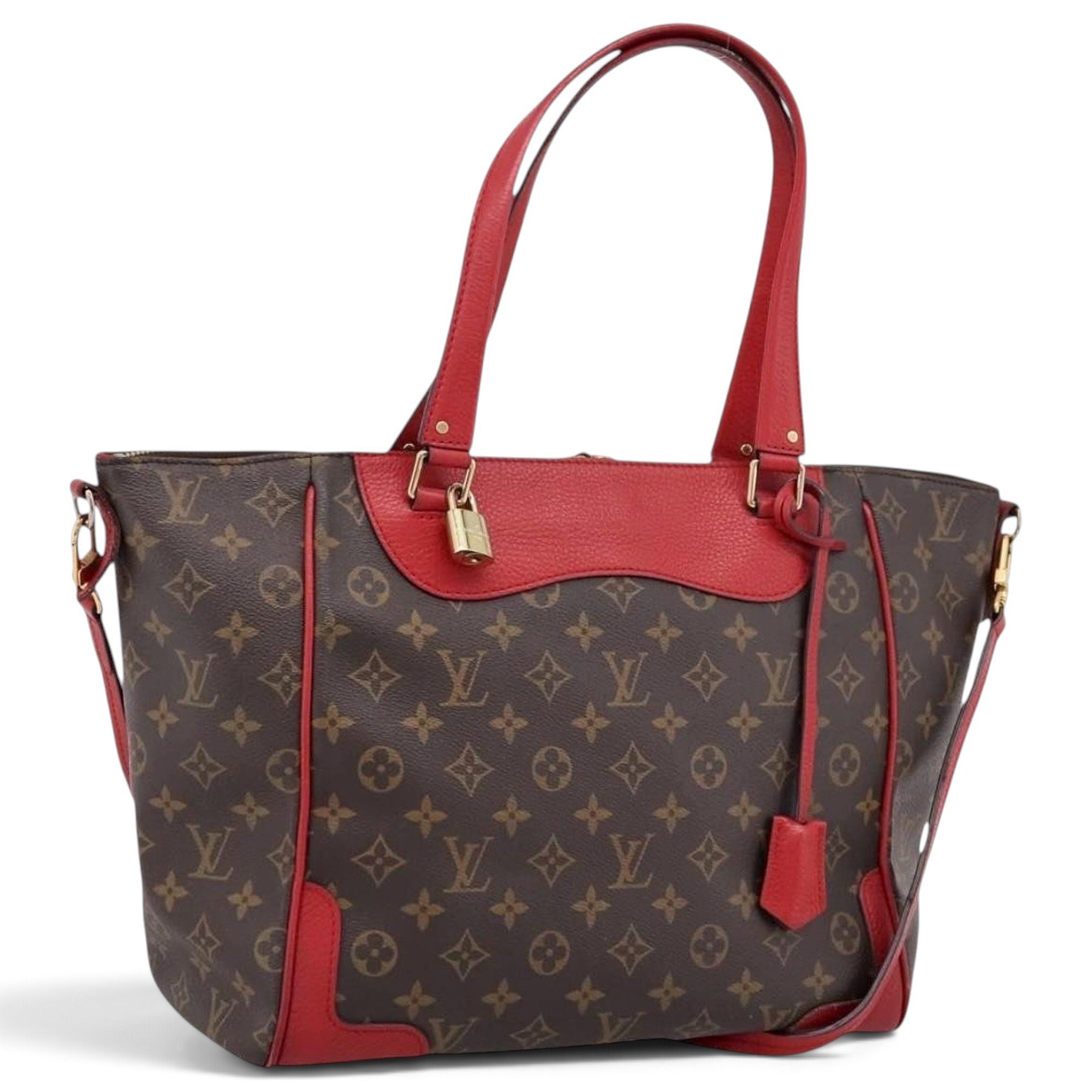 Leather tote