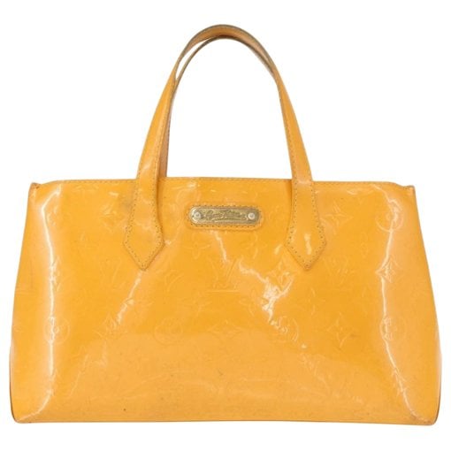 Wilshire patent leather handbag