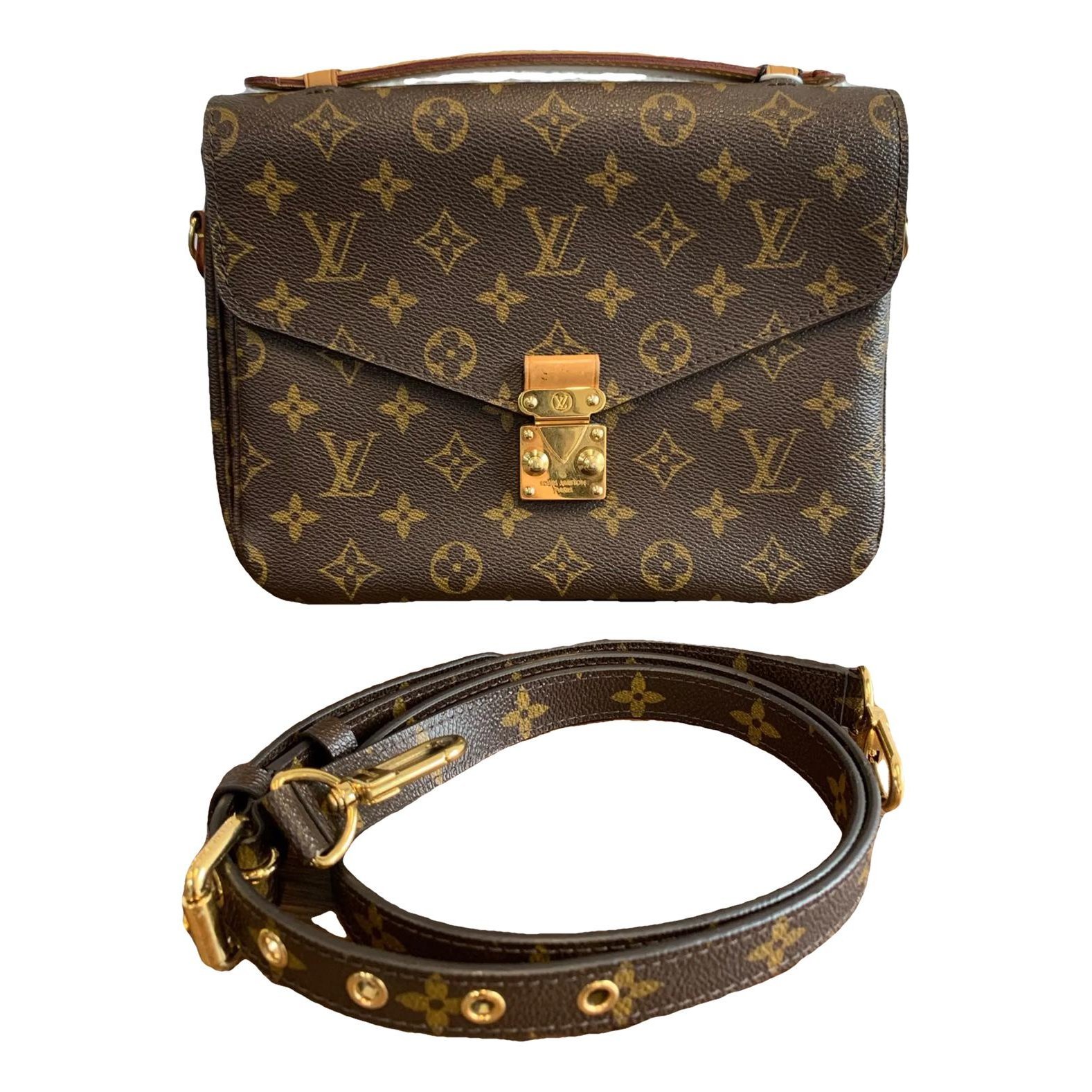 Metis leather crossbody bag