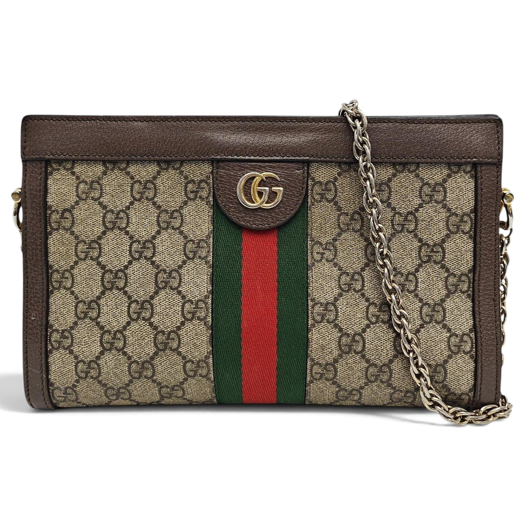 Ophidia leather handbag
