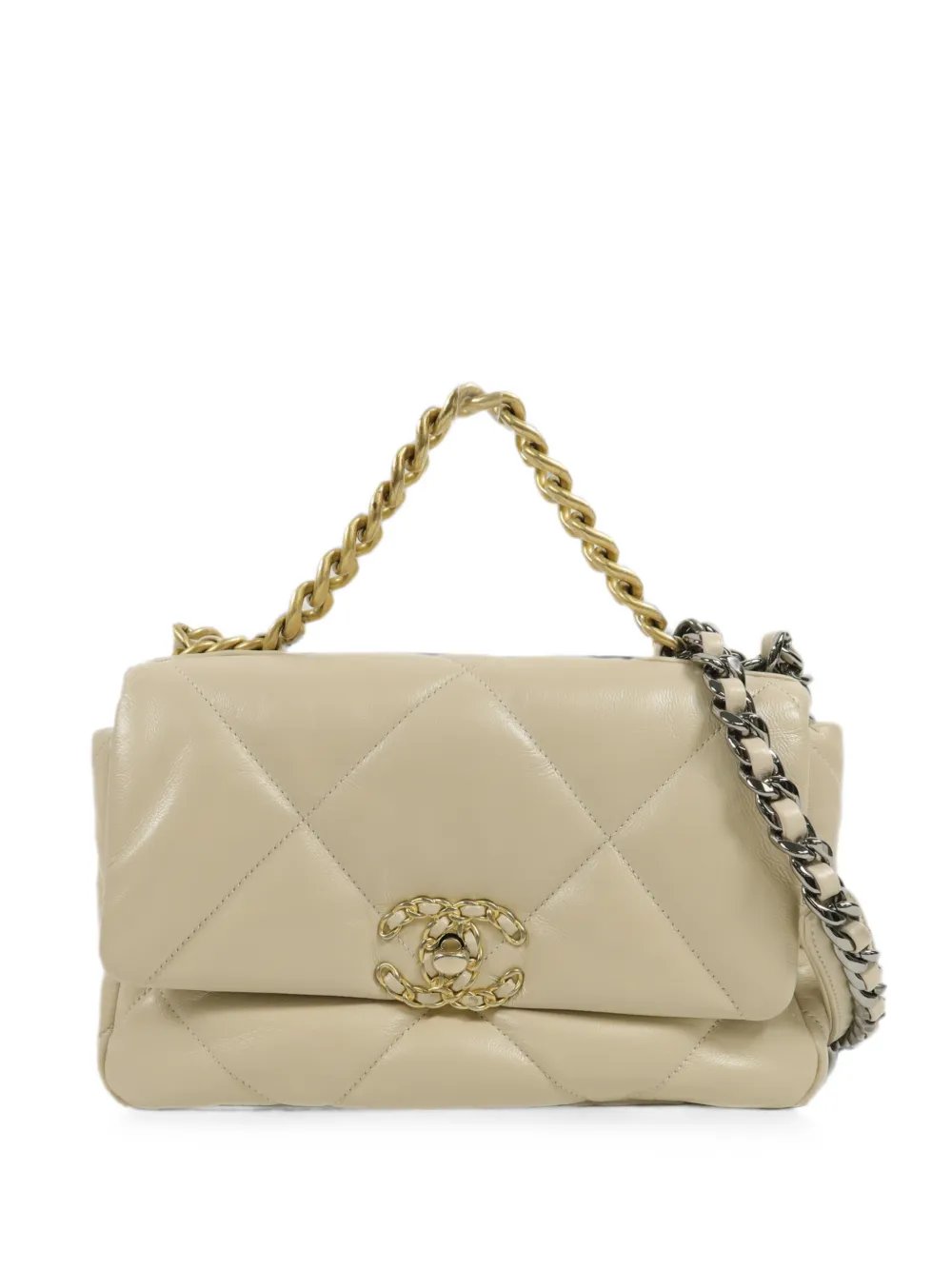 19 turn-lock shoulder bag