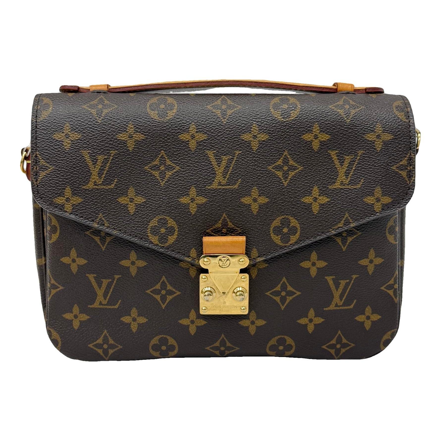 Metis leather handbag