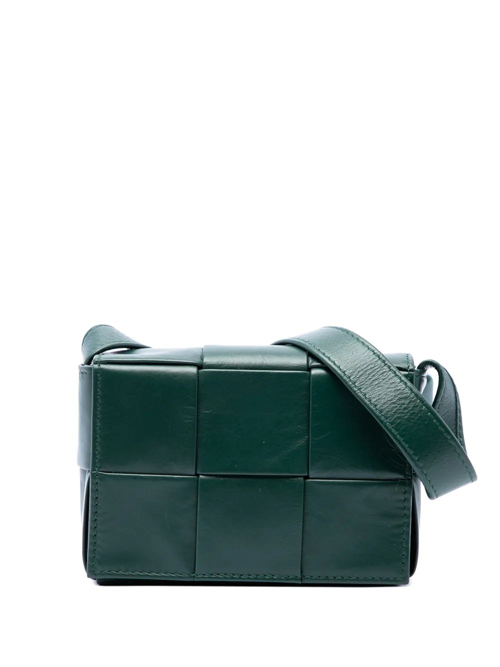 2012-2026 Candy Nappa Intrecciato Cassette crossbody bag