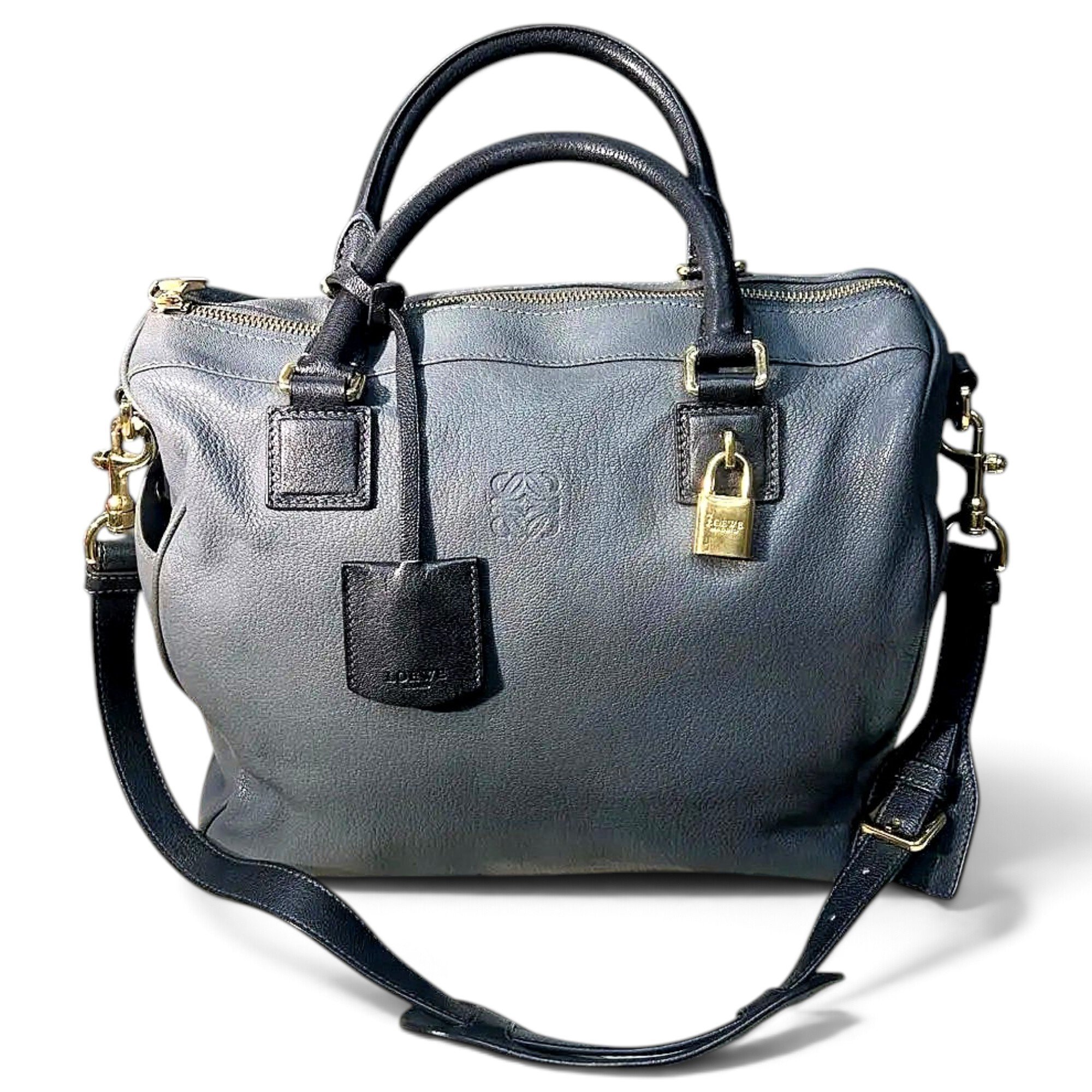 Leather handbag