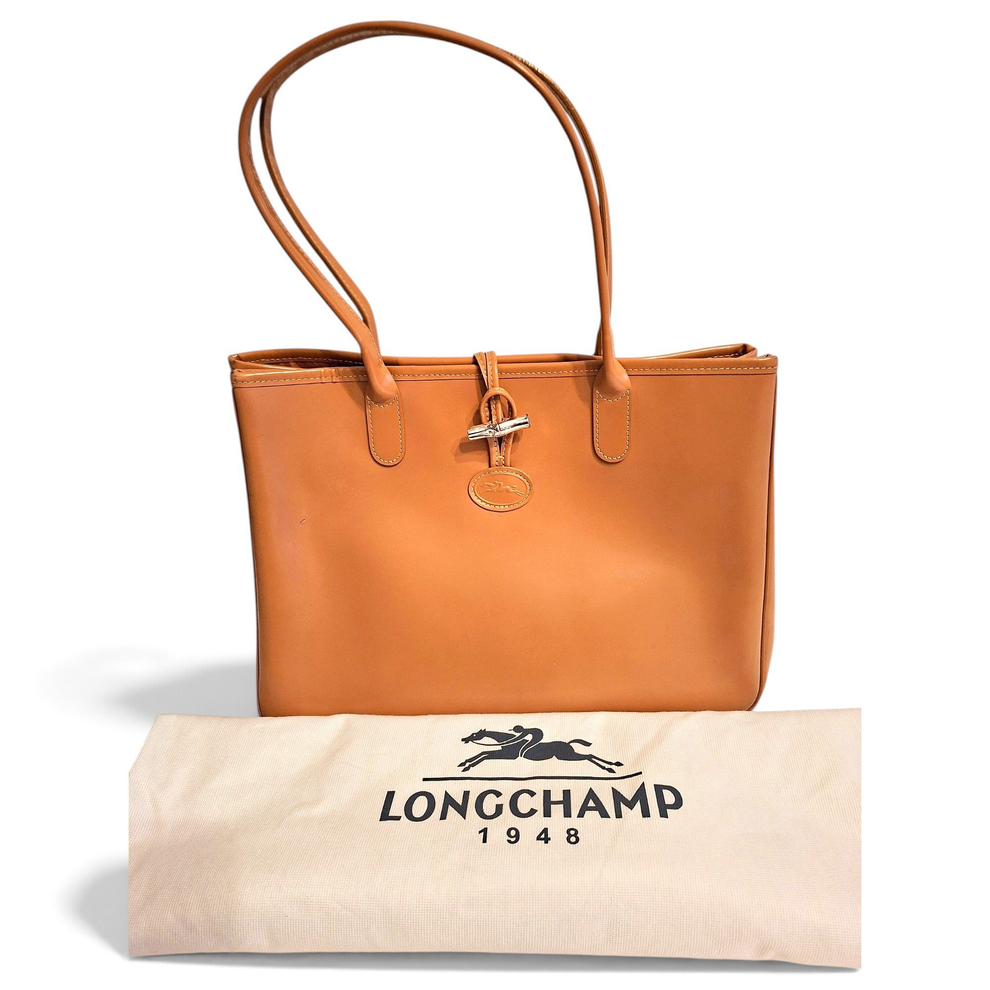 Longchamp Cavalcade leather handbag