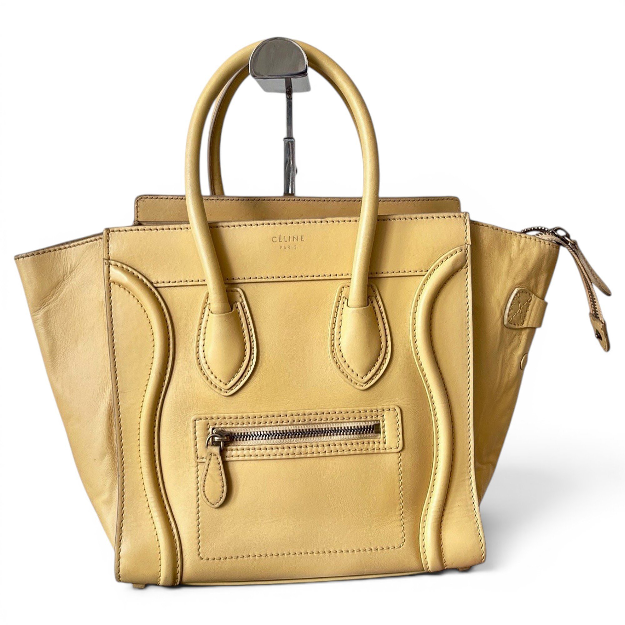 Luggage leather handbag