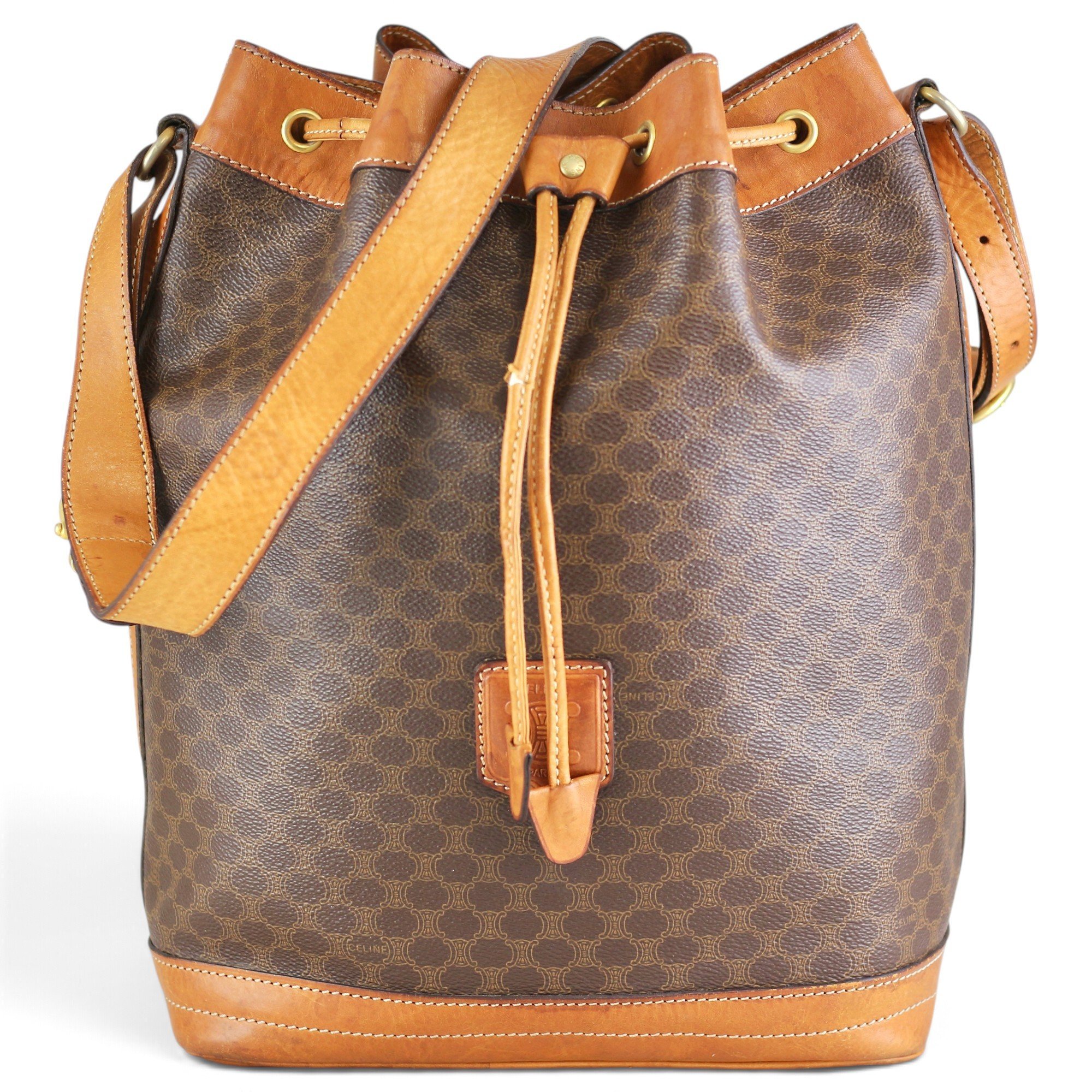 SAC SEAU leather handbag
