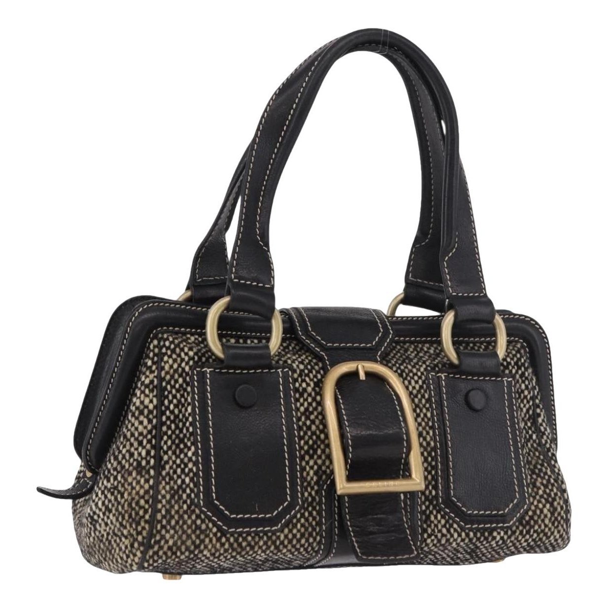 Leather handbag