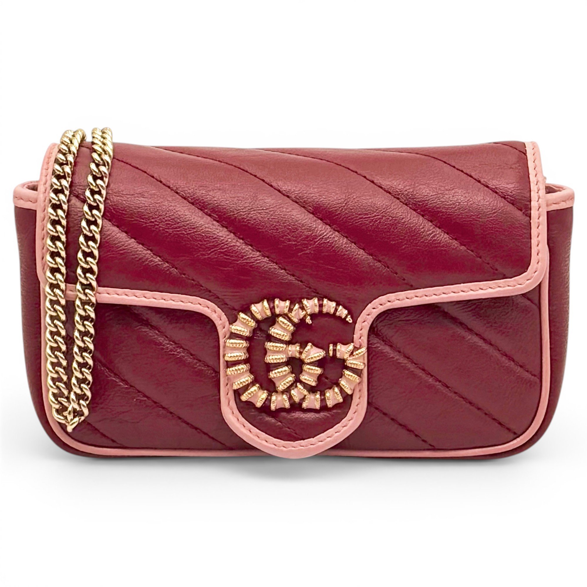 GG Marmont pony-style calfskin handbag