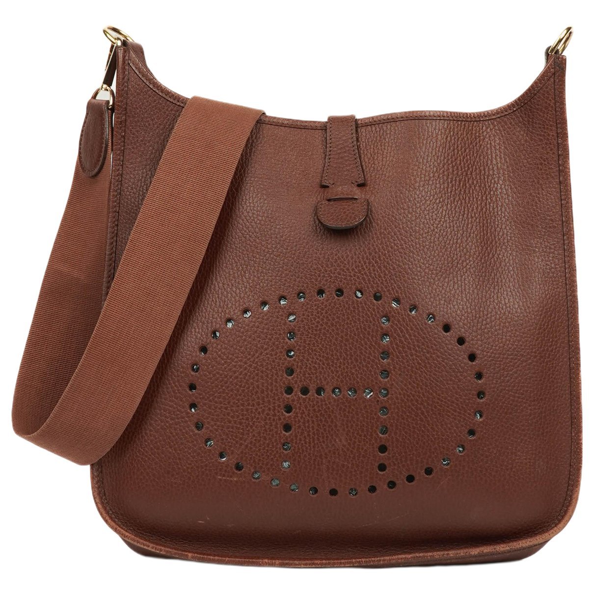 Evelyne leather handbag