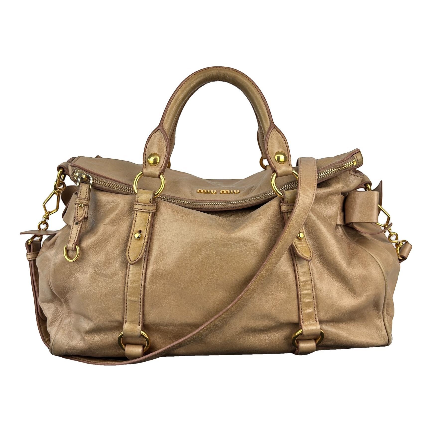 Vitello leather handbag