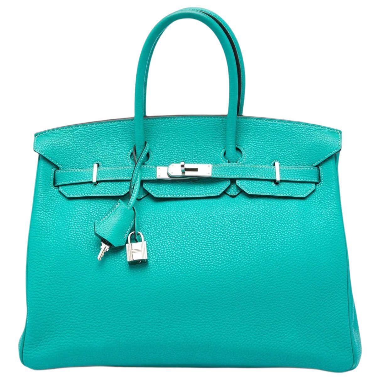 Birkin 35 leather handbag