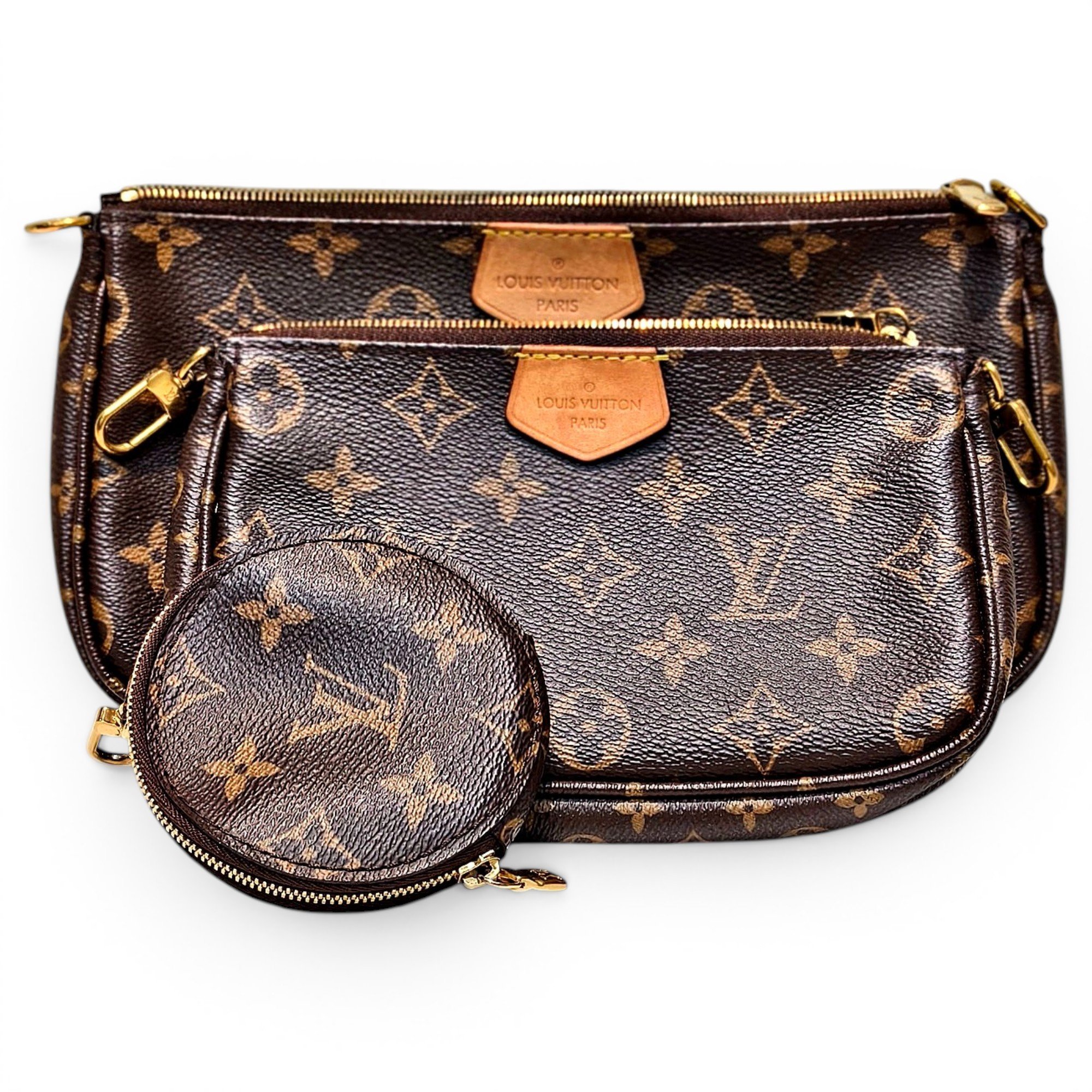 Multi Pochette Accessoires leather handbag