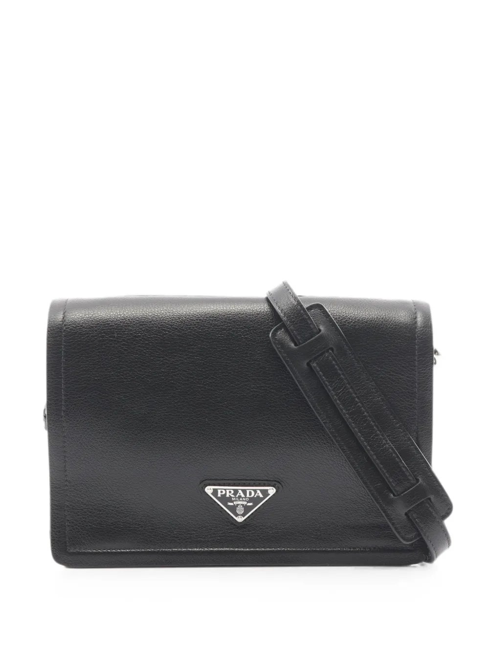 2010s logo-plaque shoulder bag