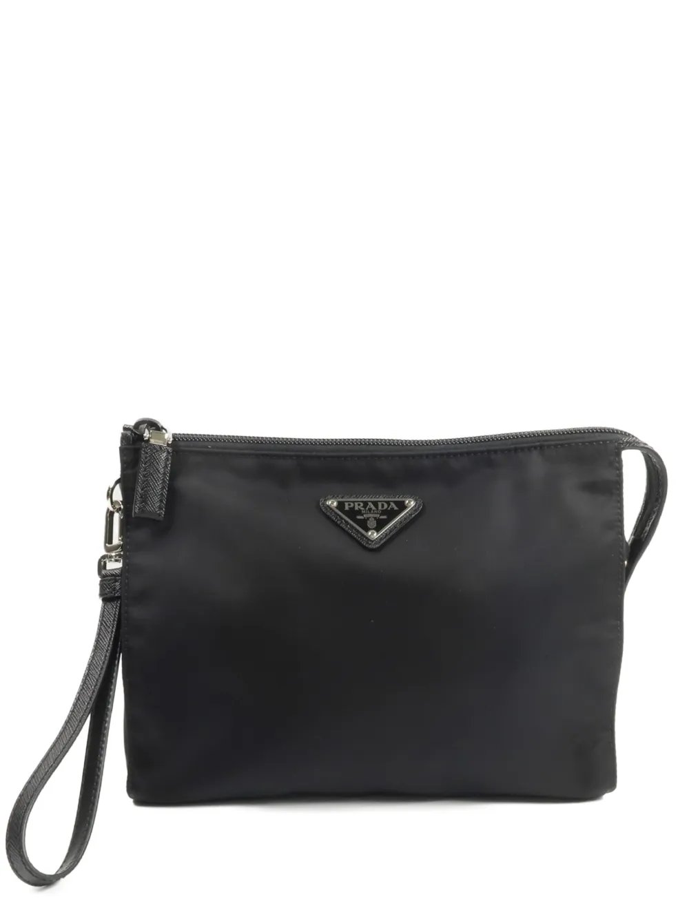 black clutch bag