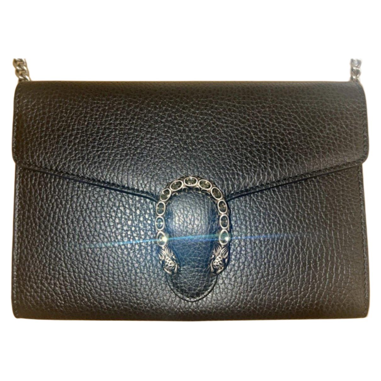 Dionysus Chain Wallet patent leather crossbody bag