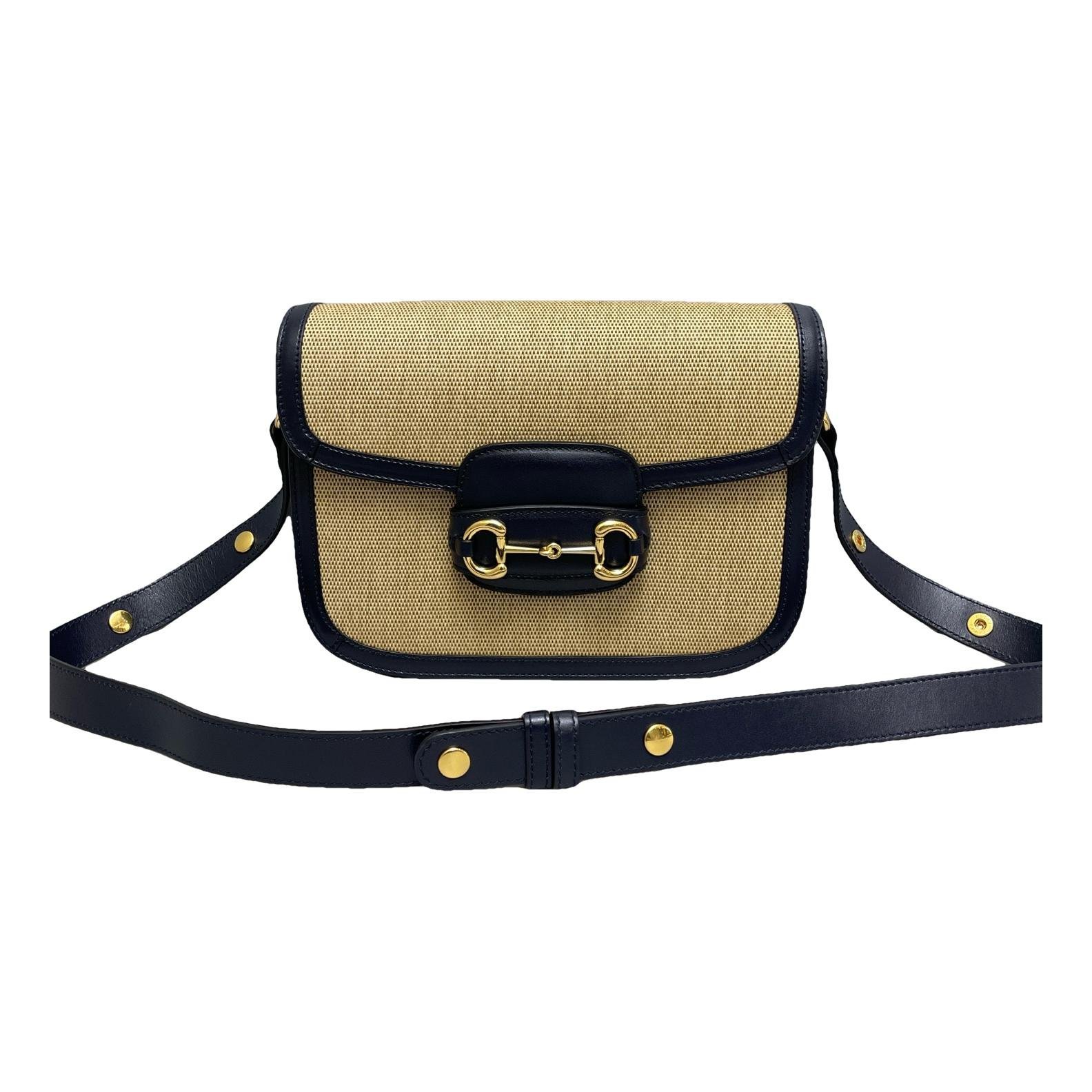 Horsebit 1955 cloth handbag
