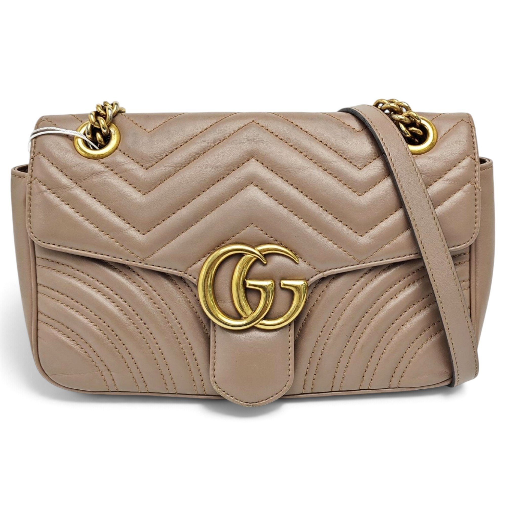 GG Marmont Flap leather handbag