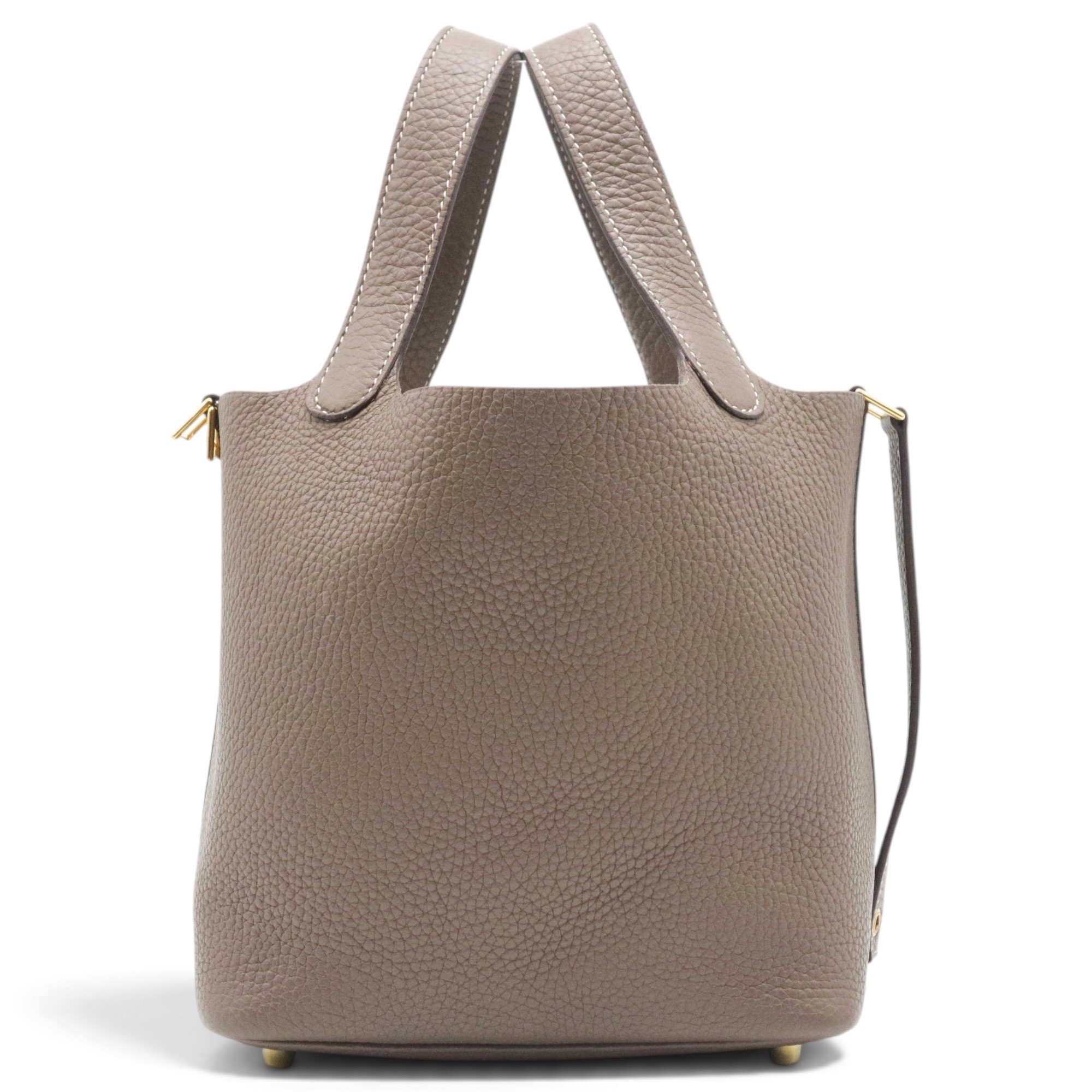 Picotin leather handbag