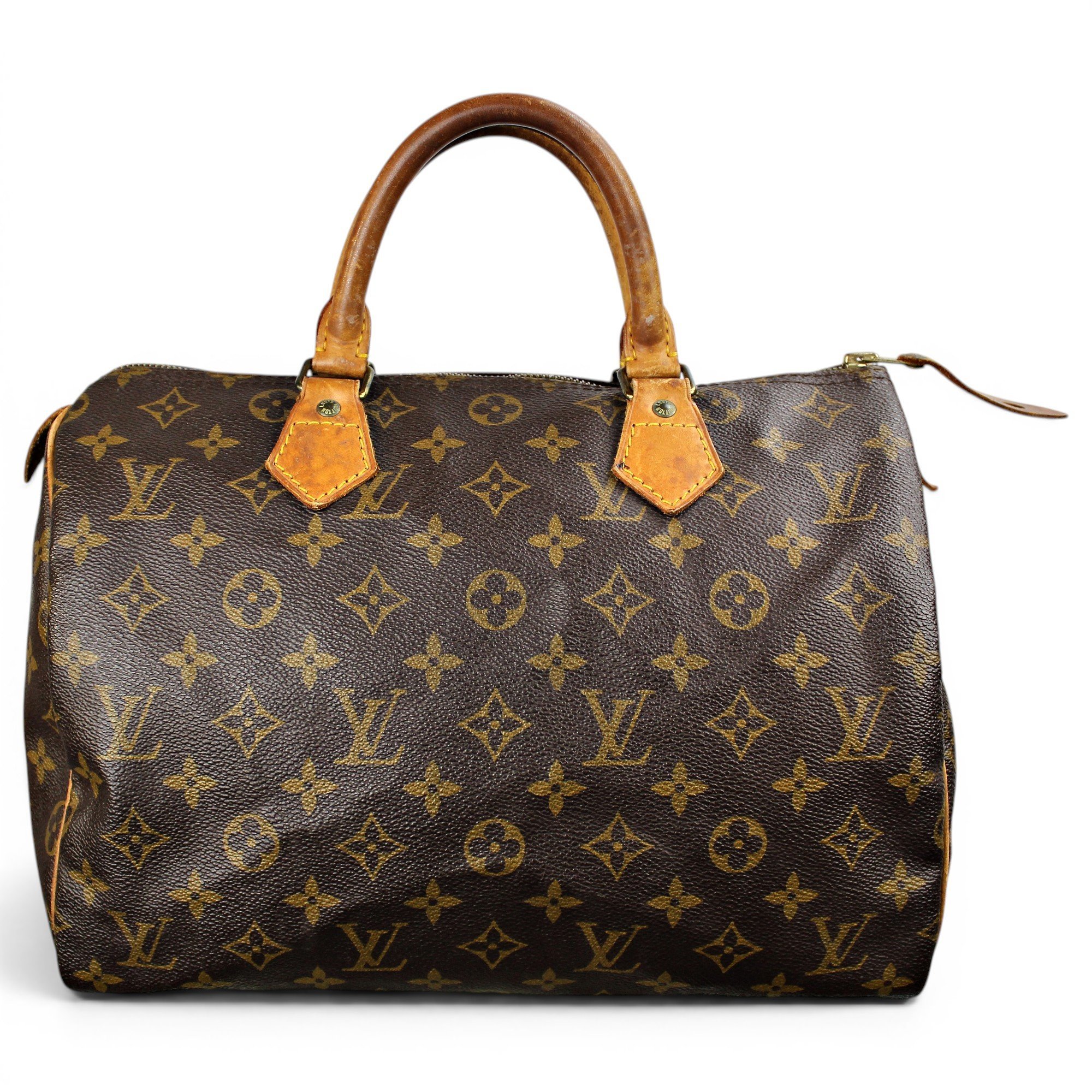 Louis Vuitton Speedy leather handbag