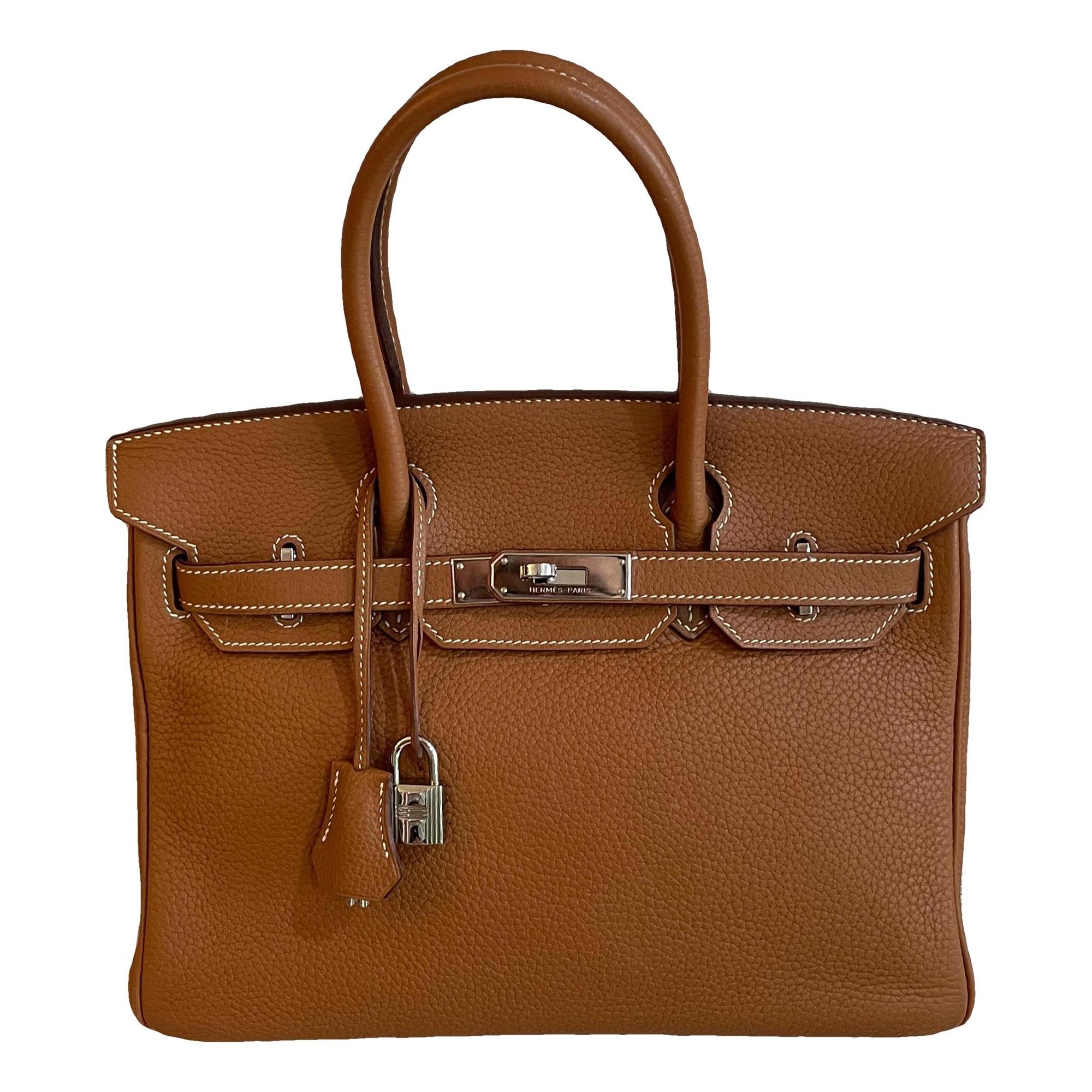 Birkin 30 leather bag