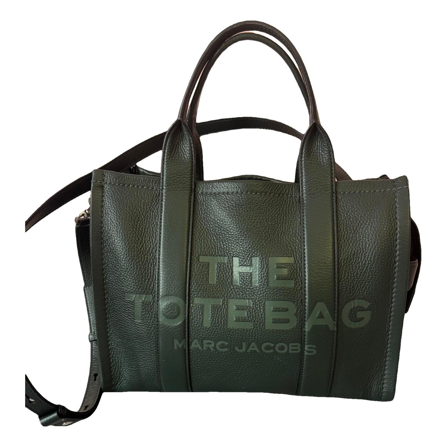 Leather tote