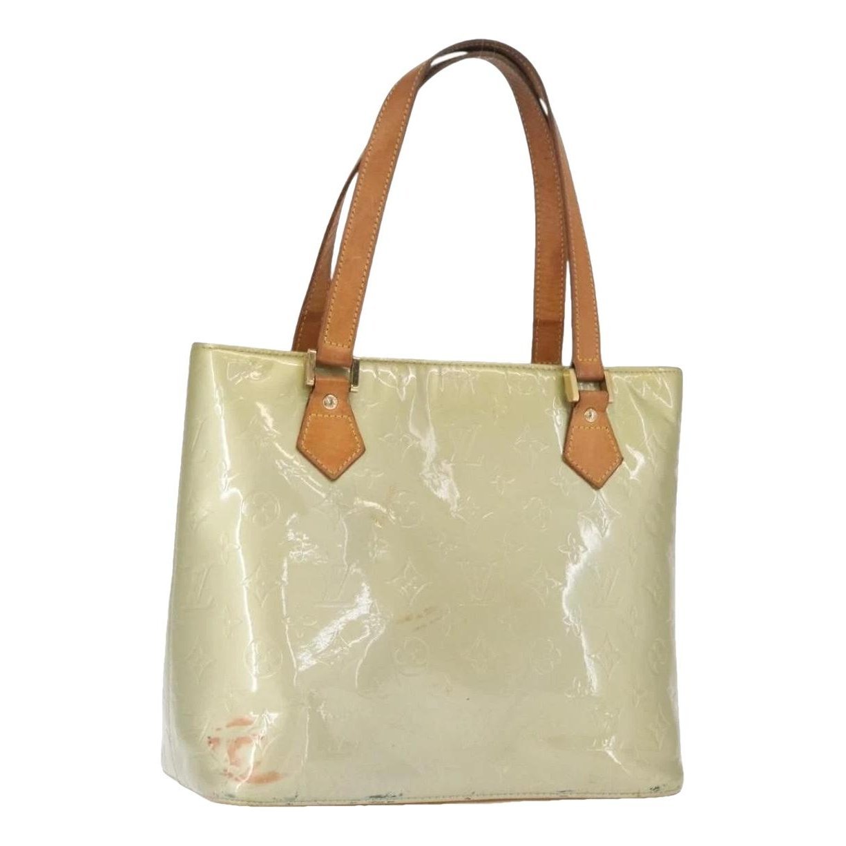Patent leather handbag
